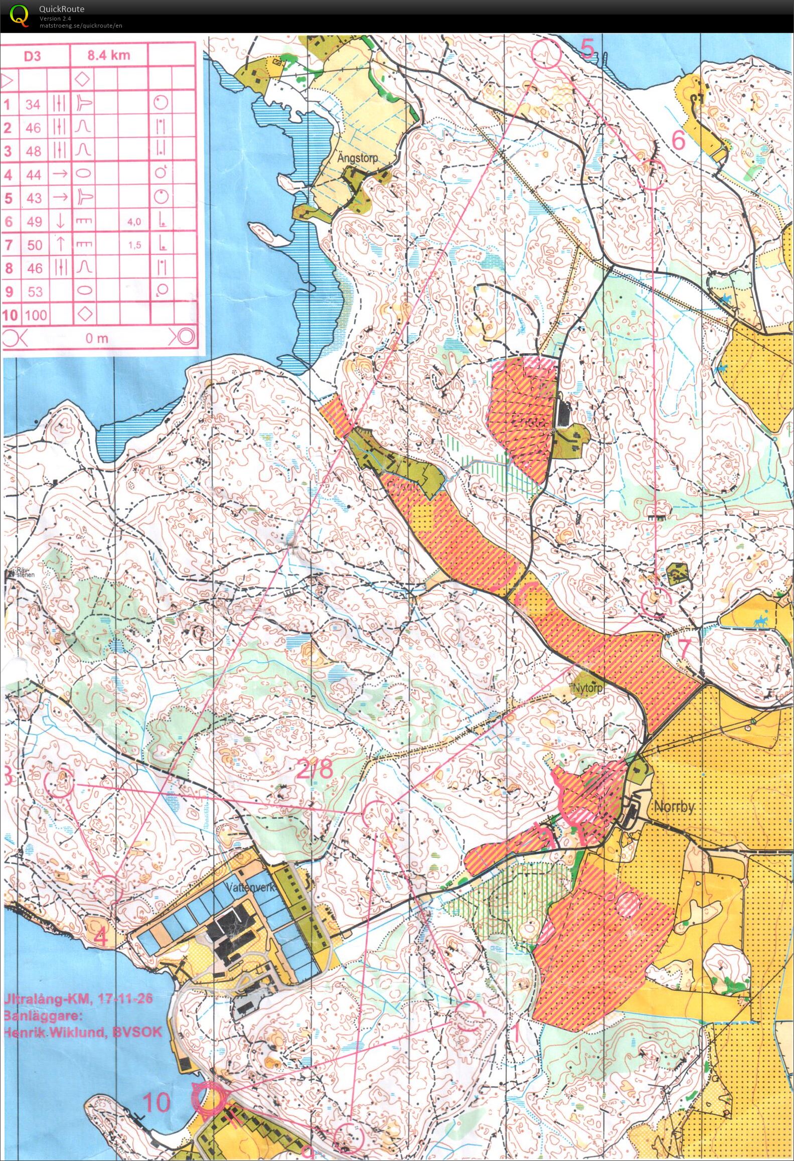 Ultralång KM Del 1 (26/11/2017)