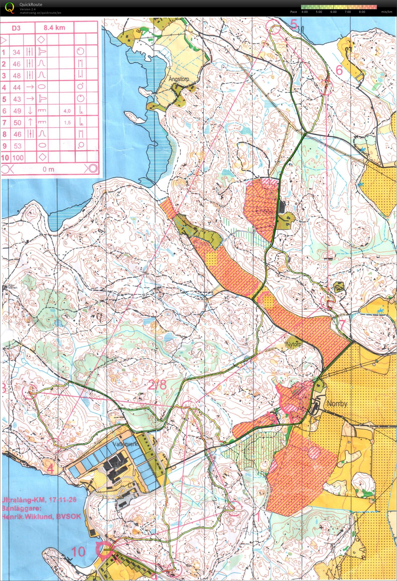 Ultralång KM Del 1 (26/11/2017)