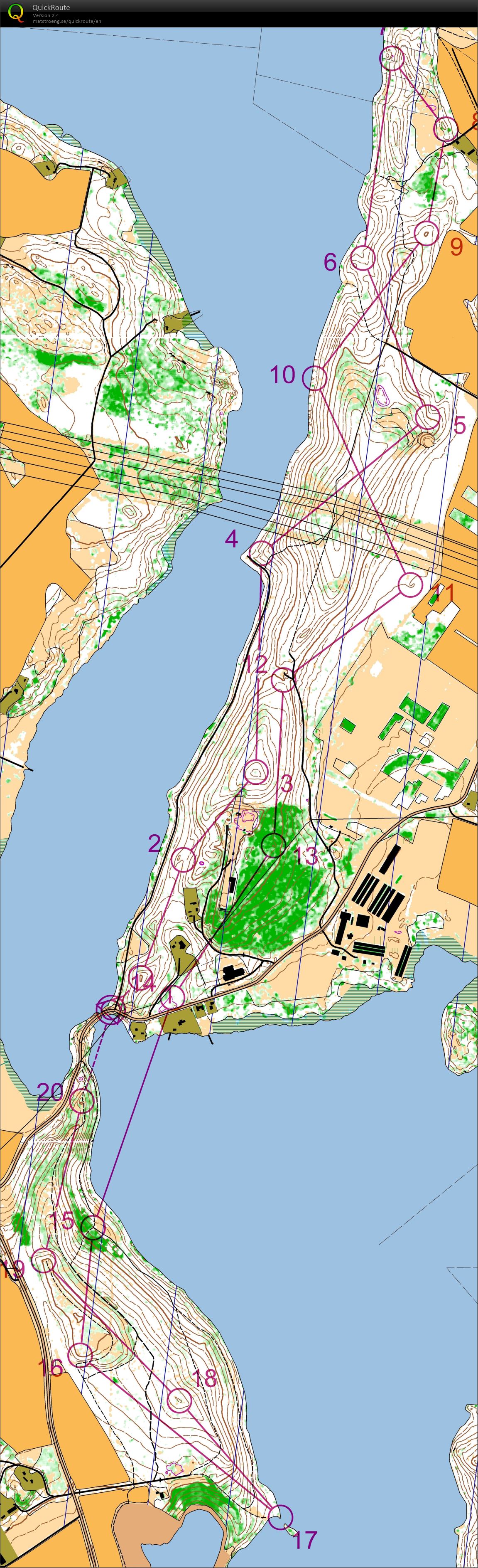Långpass Varpsund (06/01/2018)