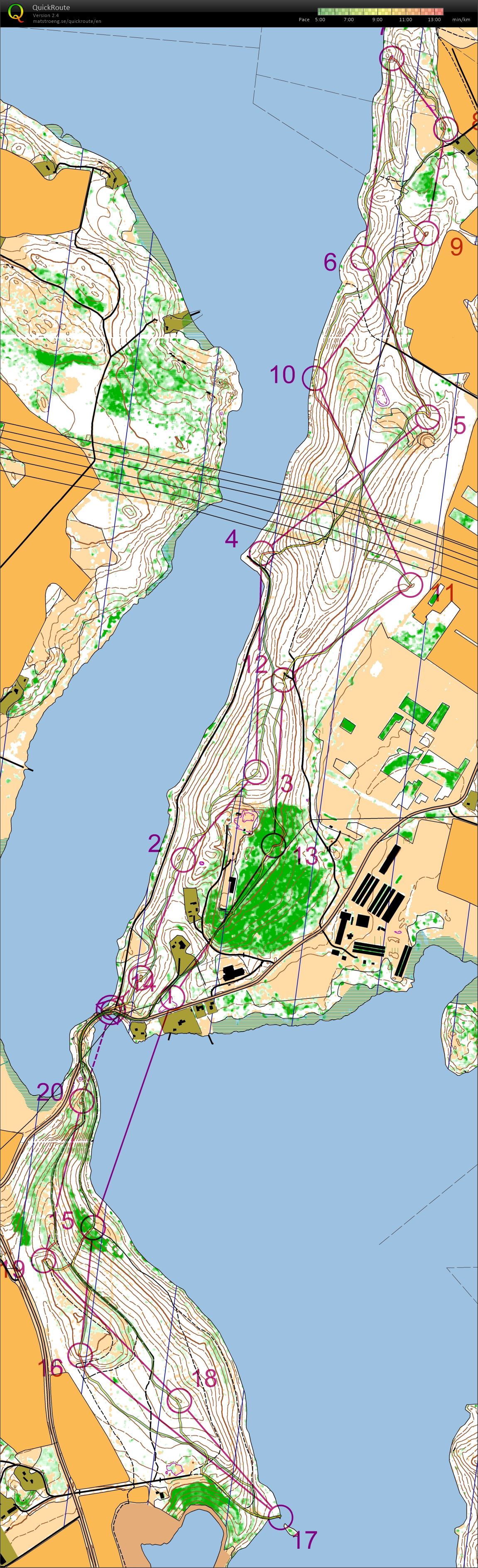 Långpass Varpsund (06/01/2018)