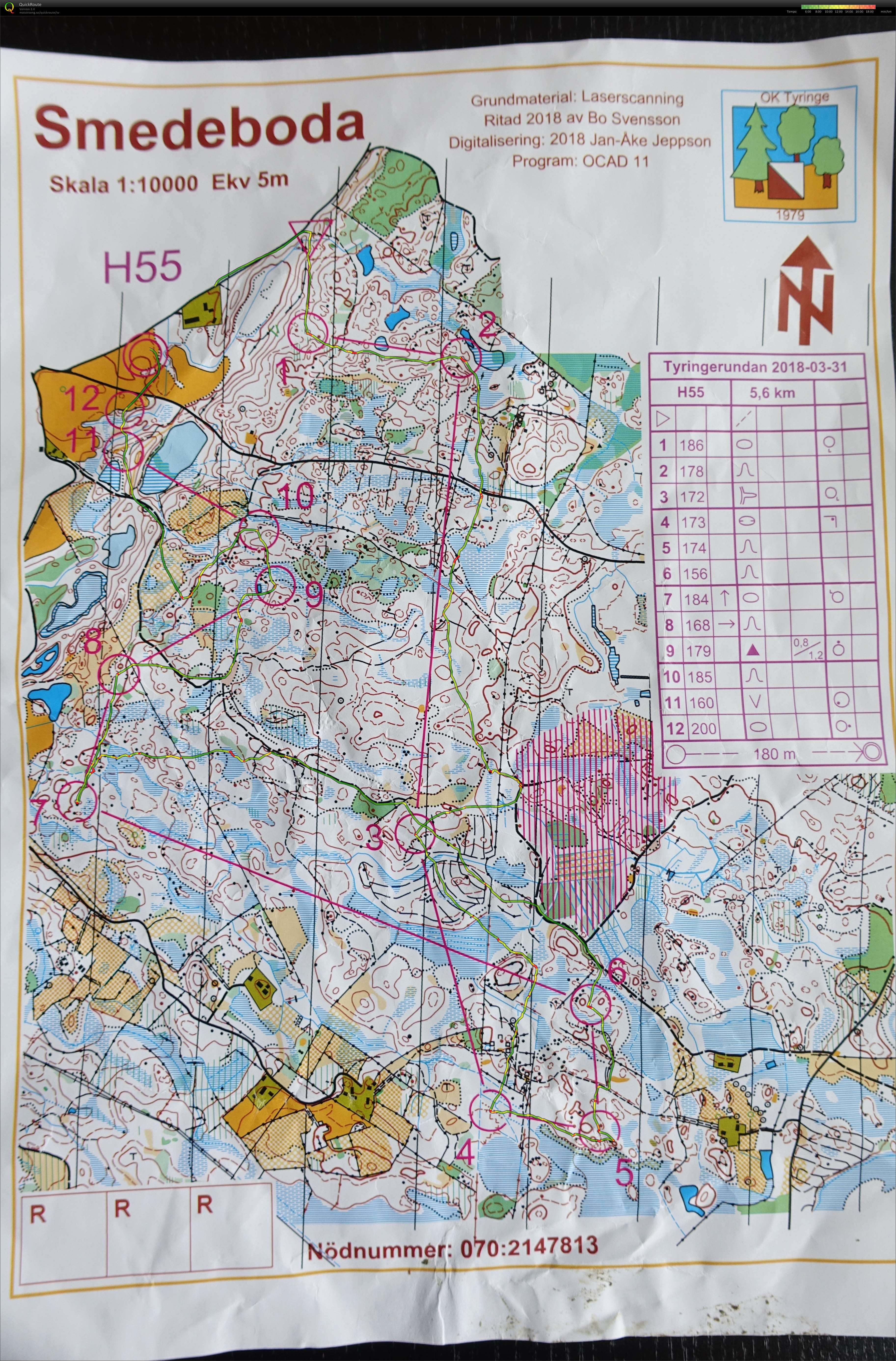 Tyringerundan (31/03/2018)