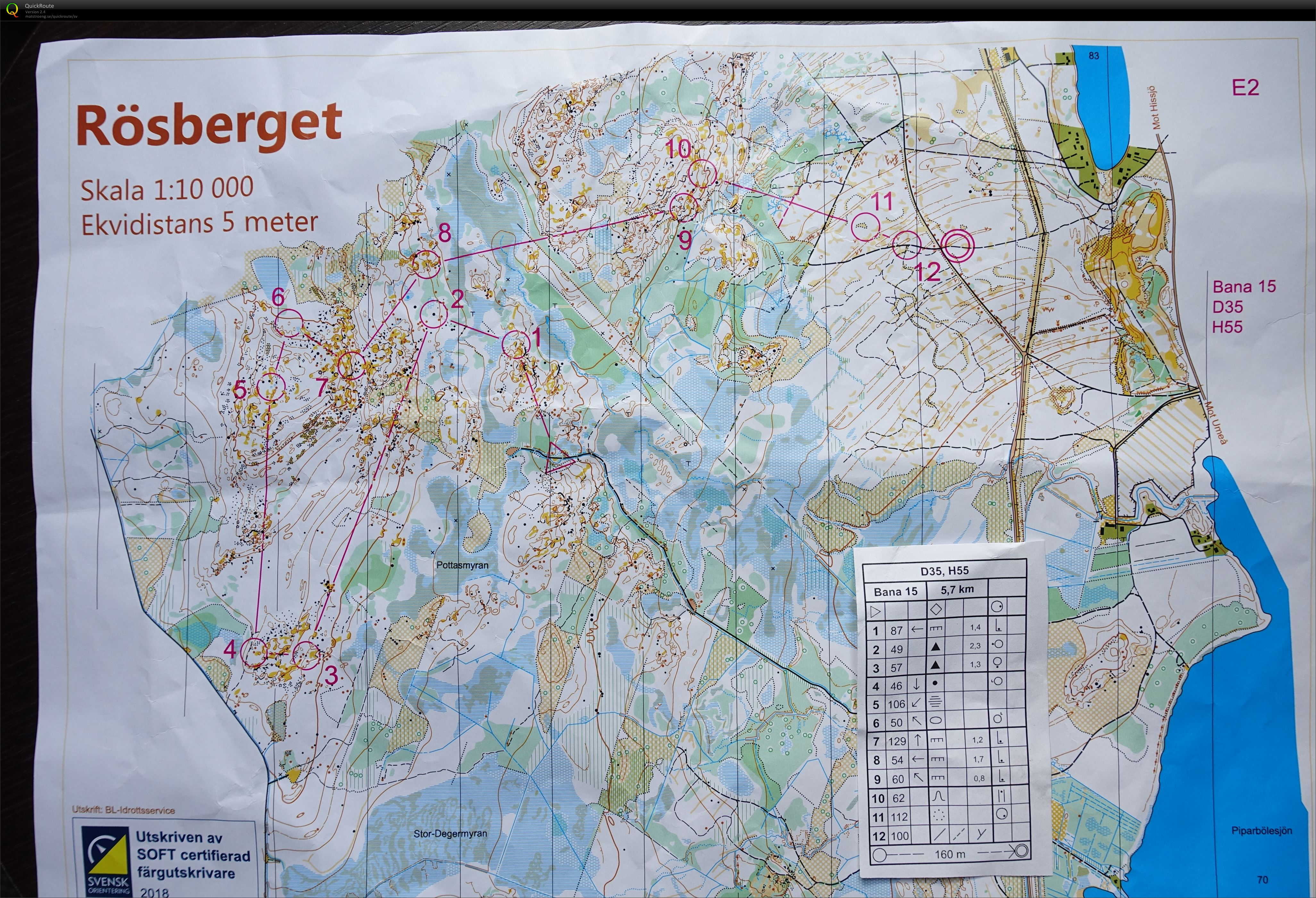 Västerbotten 3-dagars E2 H55 (09/06/2018)