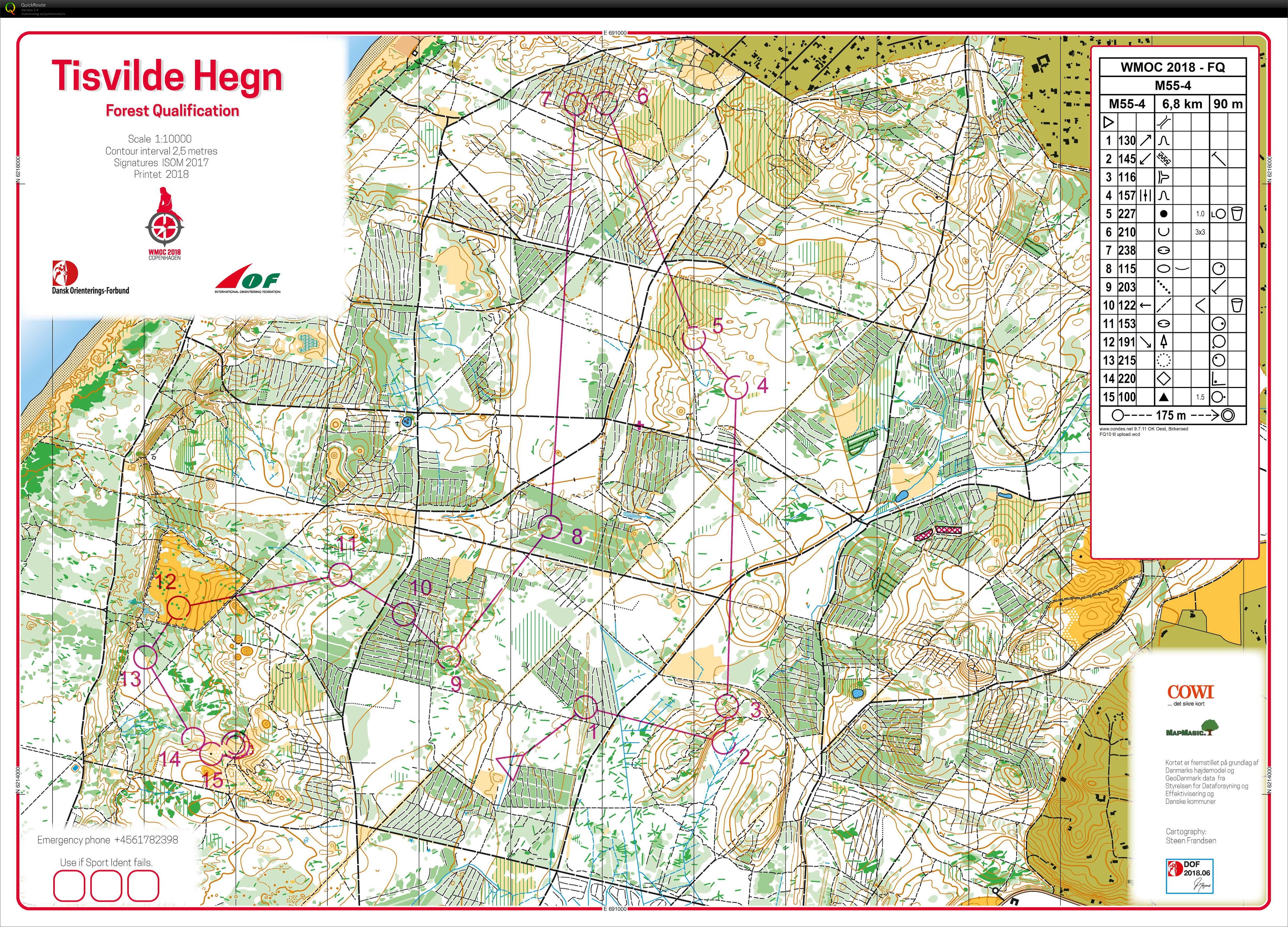 WMOC Forest Qualification (10-07-2018)