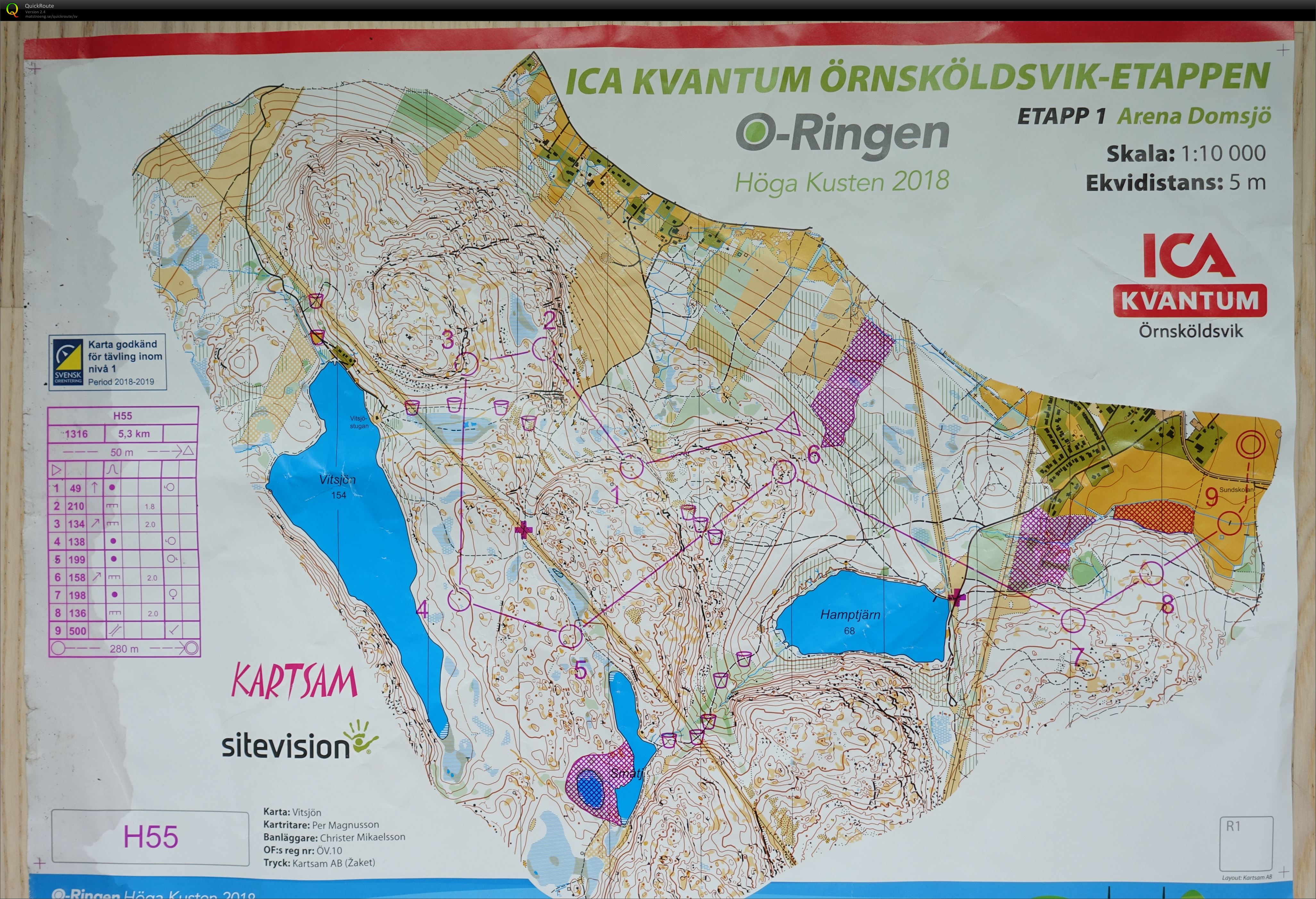 O-ringen E1 H55 (22/07/2018)