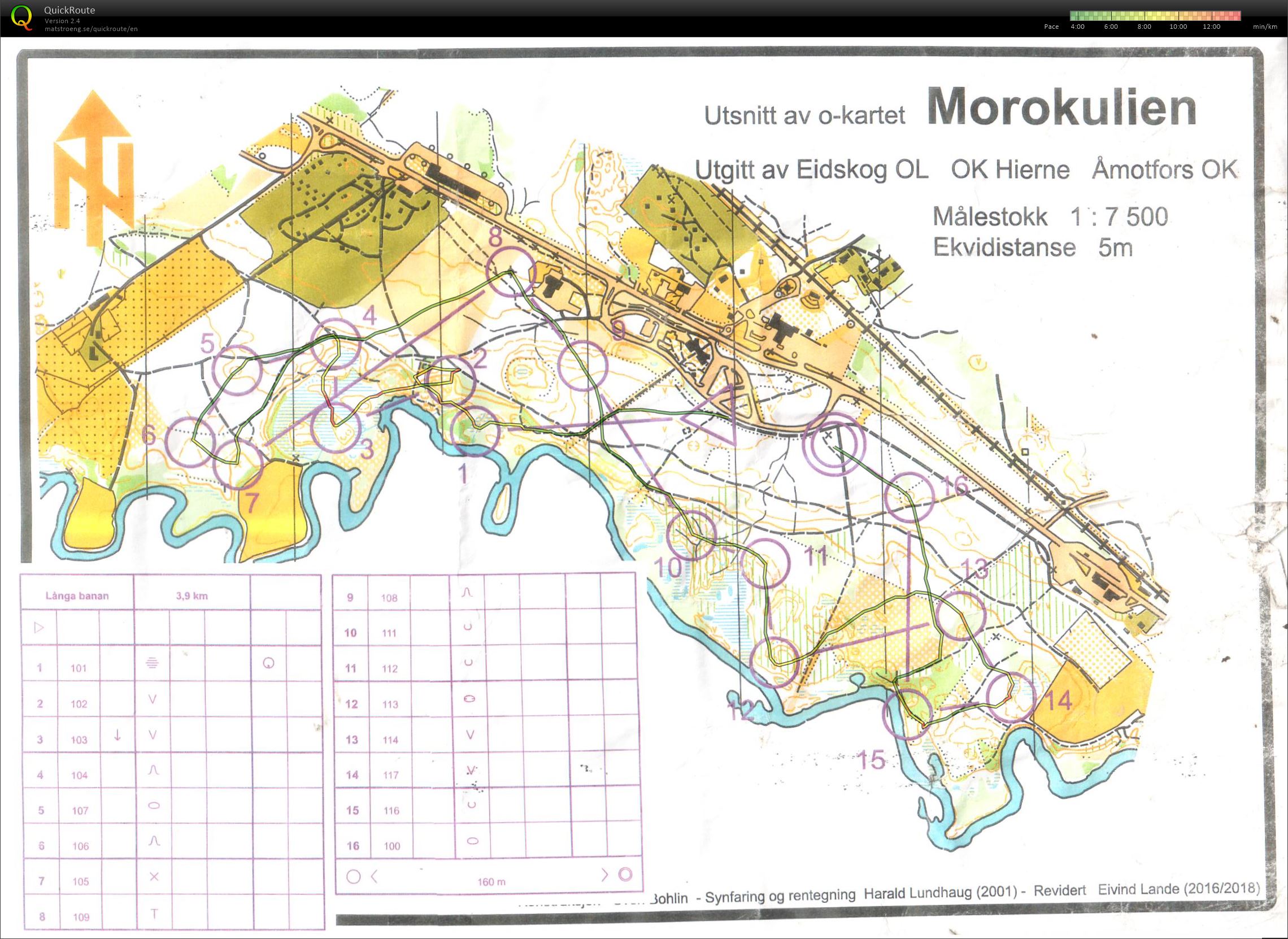 Motionsorientering Morokulien (21/06/2018)