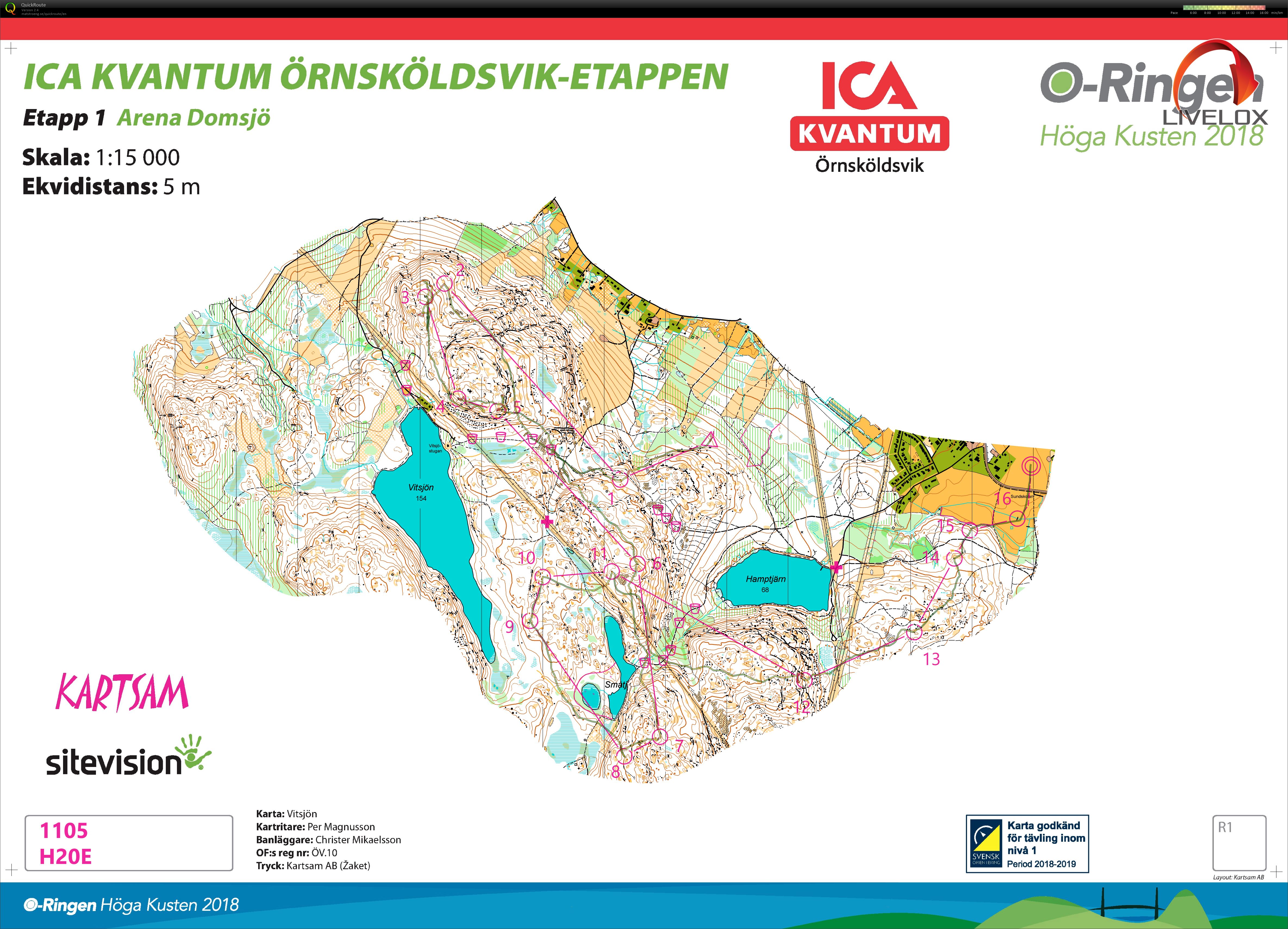 O-Ringen Höga Kusten E1 (22/07/2018)