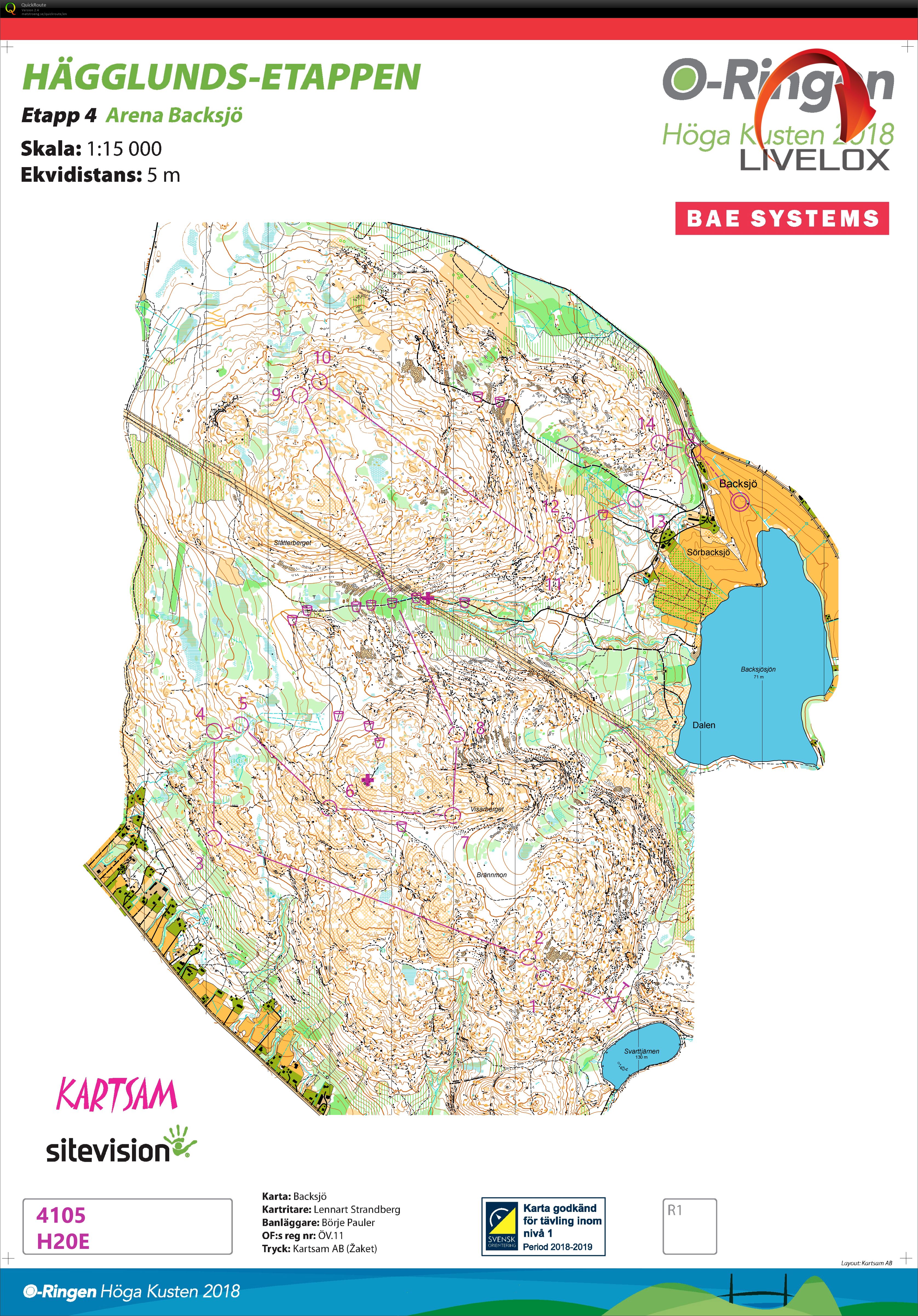O-Ringen Höga Kusten E4 (26/07/2018)