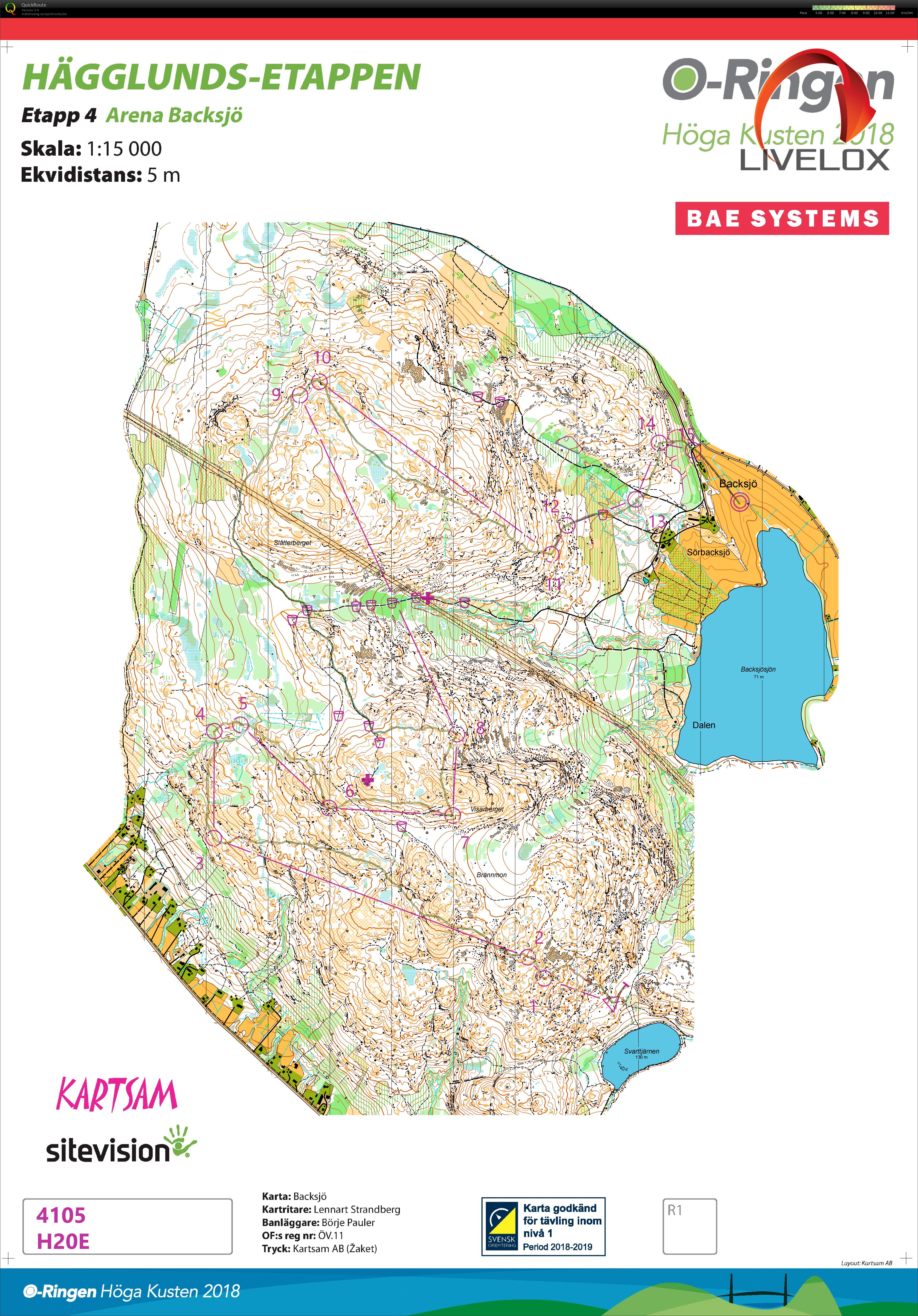 O-Ringen Höga Kusten E4 (26/07/2018)