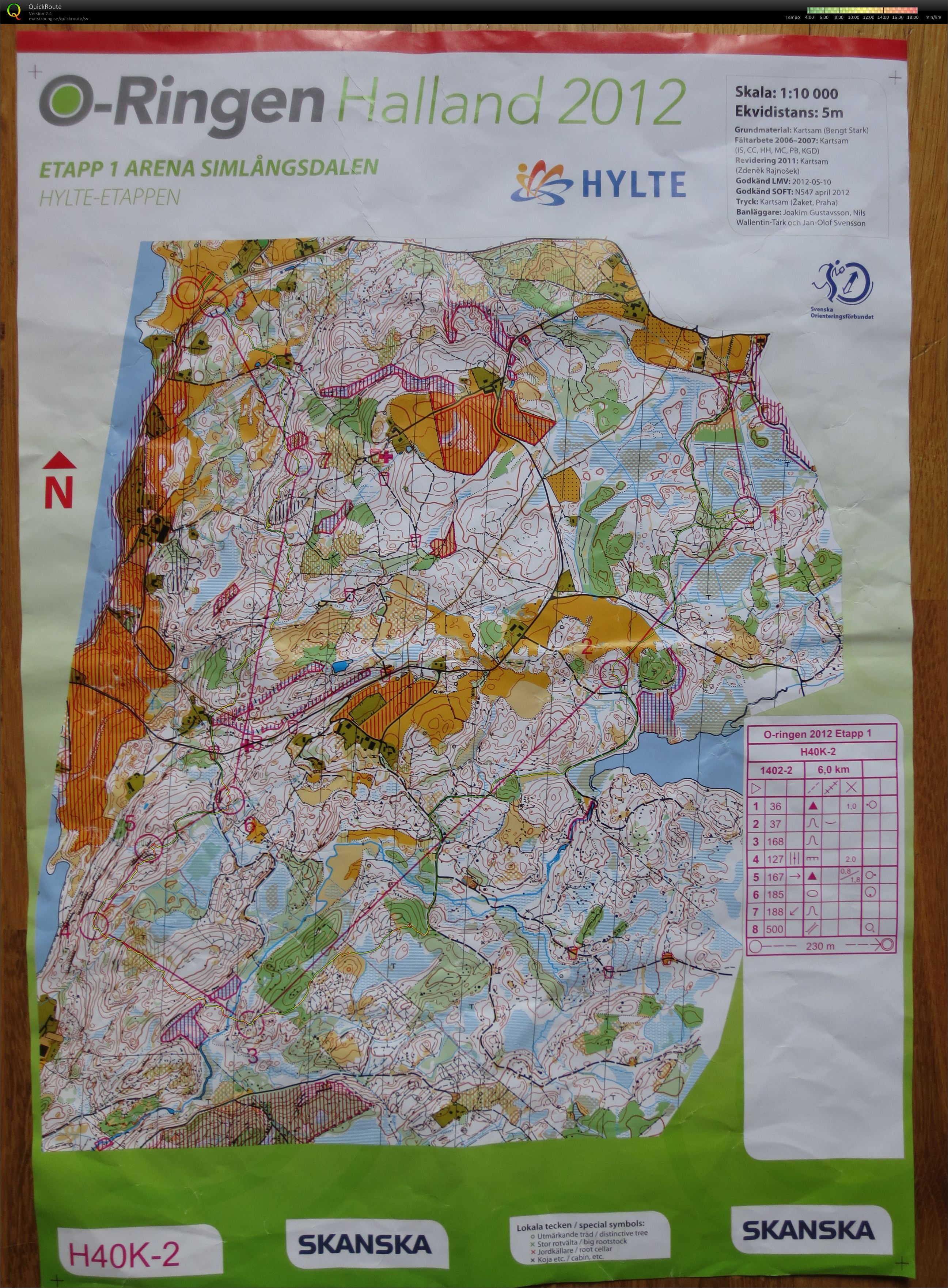 O-ringen Etapp 1 H40K-2 (22/07/2012)
