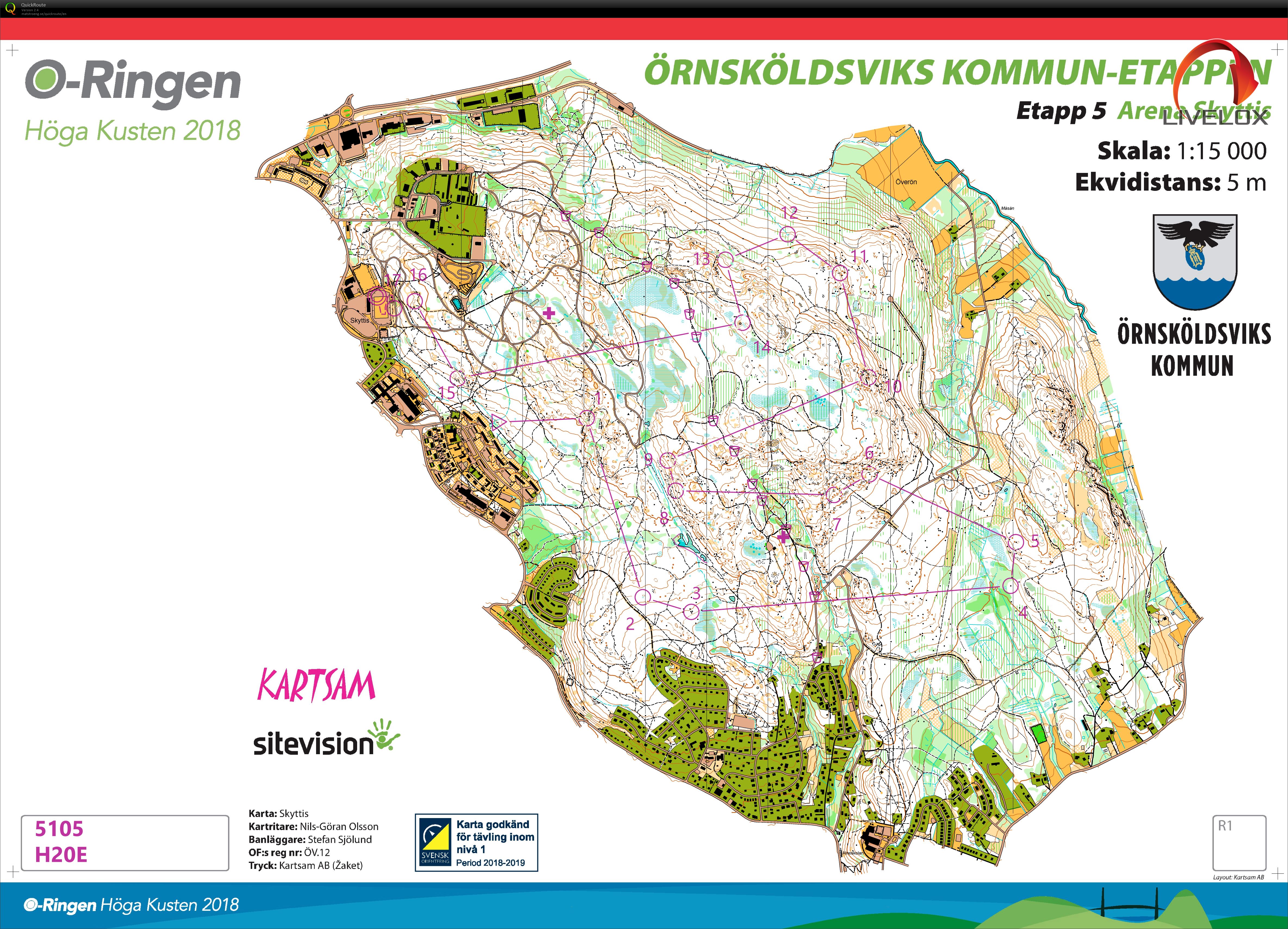 O-Ringen Höga Kusten E5 (27/07/2018)