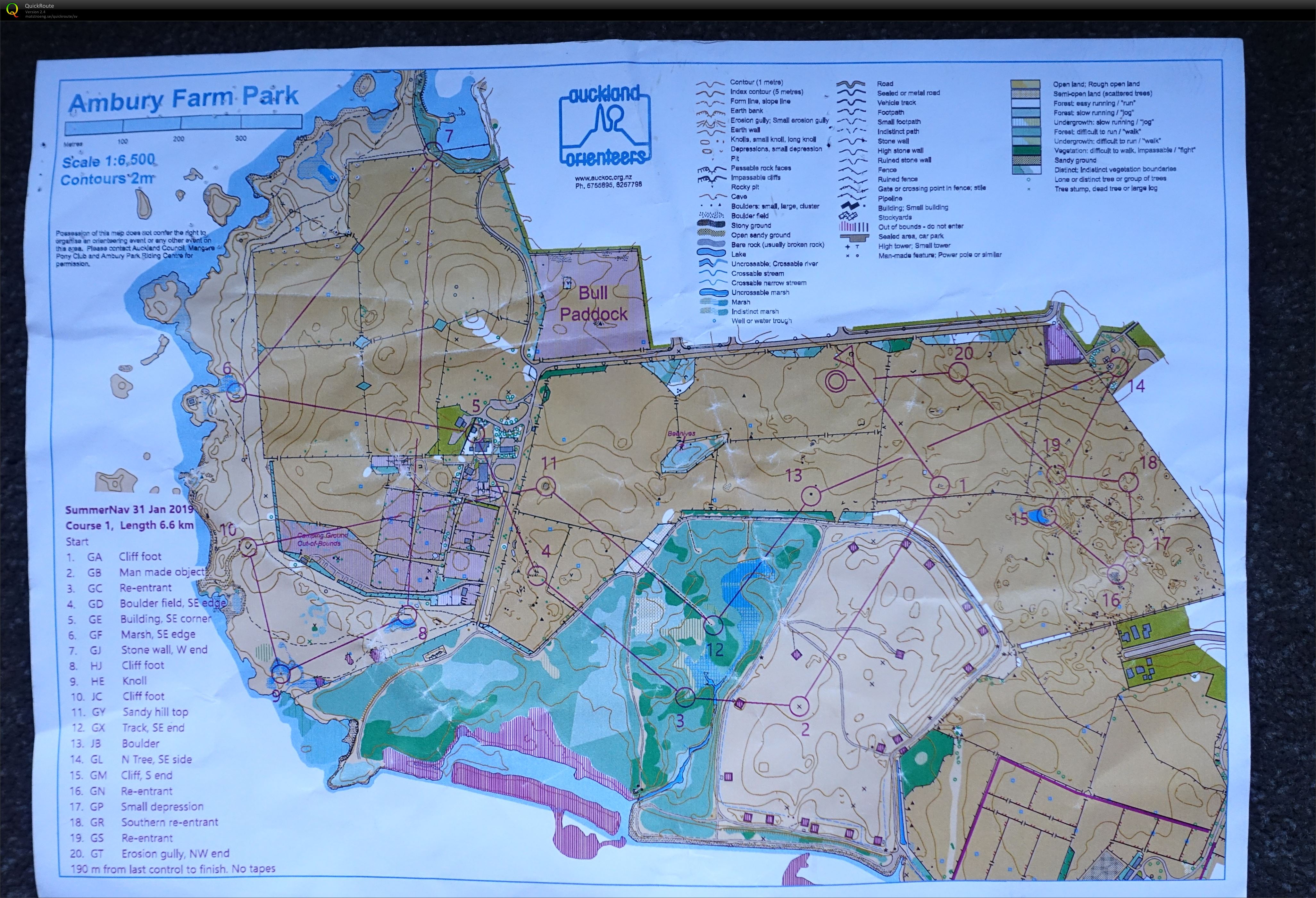 SummerNav Course 1 (31/01/2019)