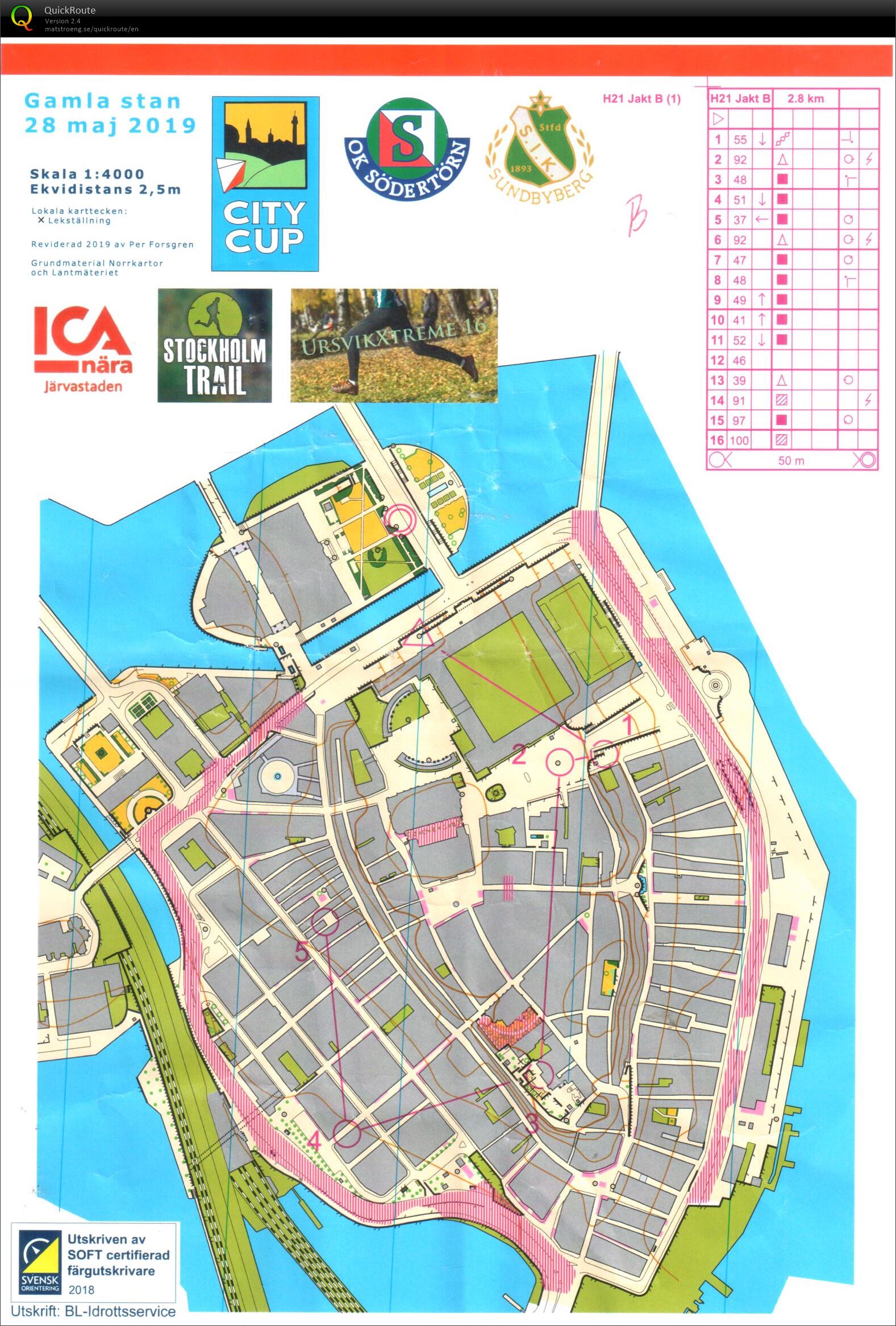 Stockholm City Cup 3 Del 1 (28/05/2019)