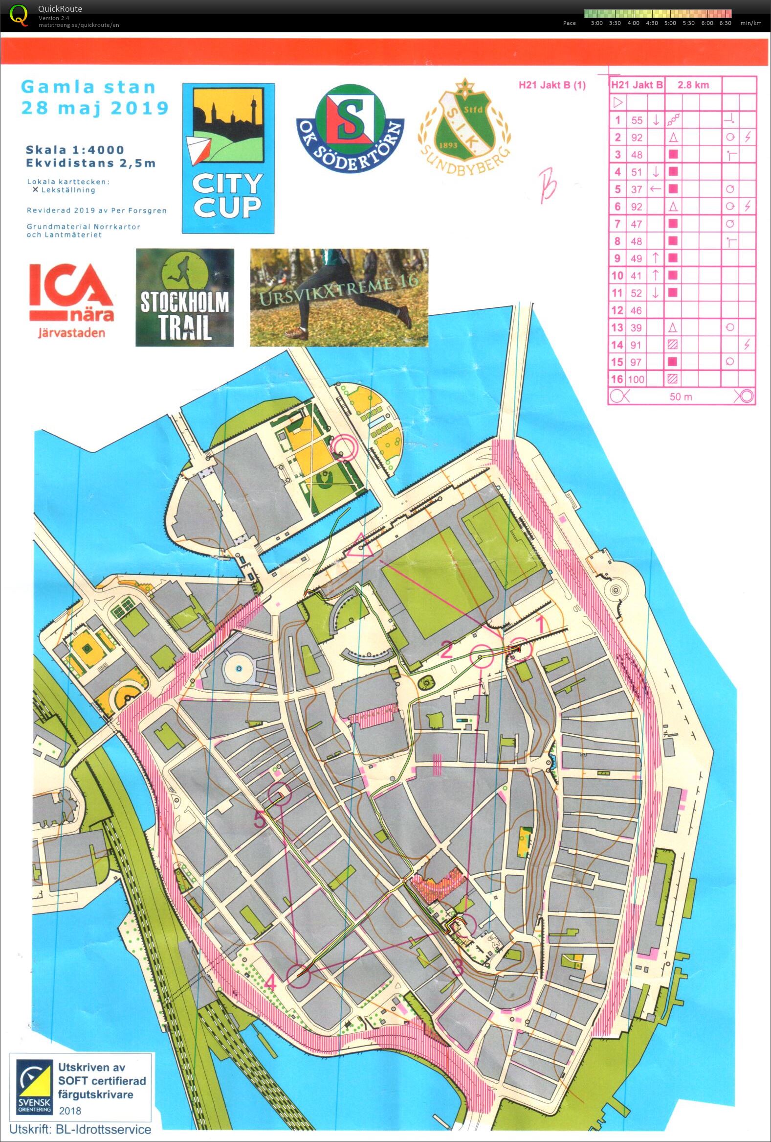 Stockholm City Cup 3 Del 1 (28/05/2019)