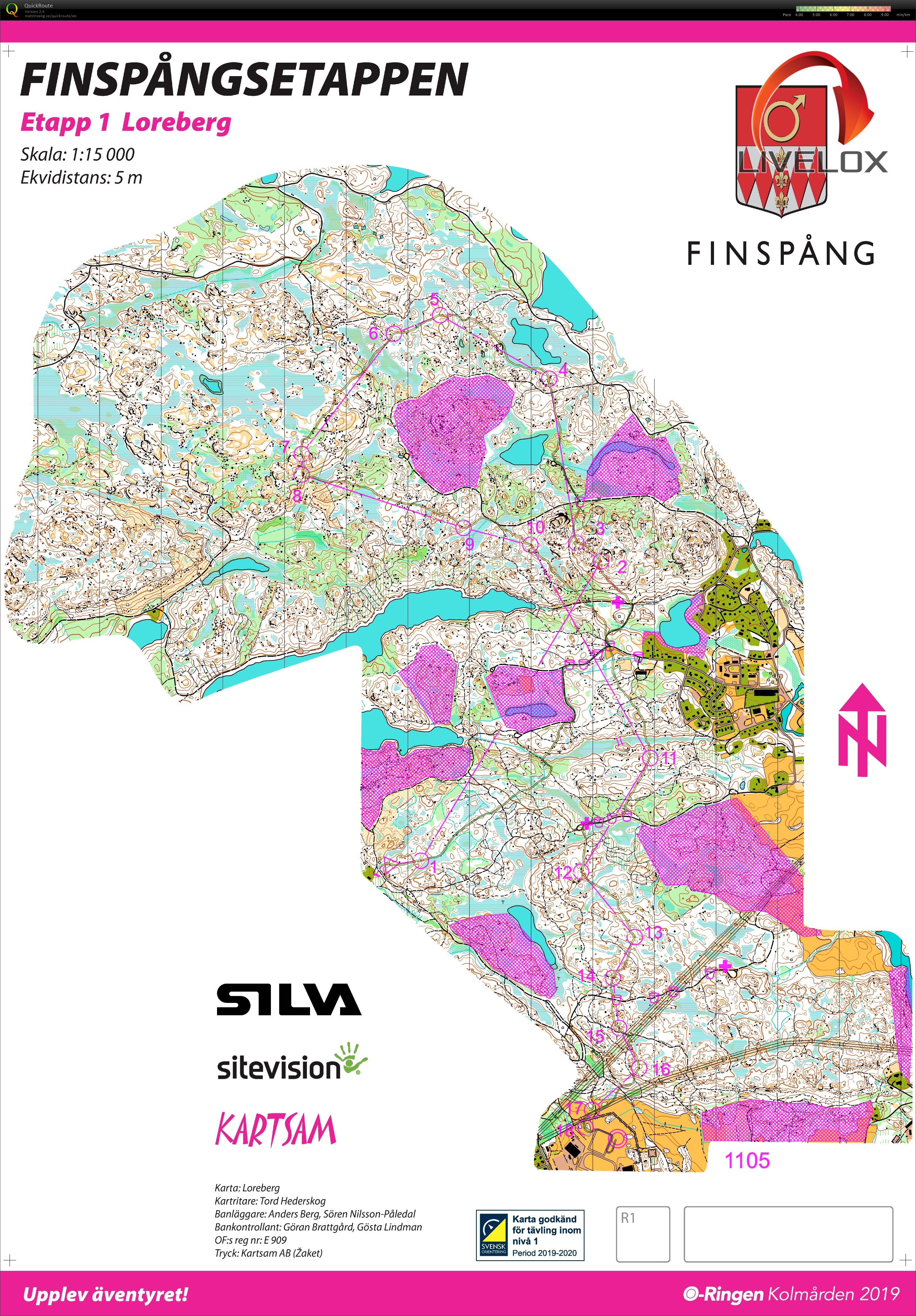 O-Ringen Kolmården E1 (22/07/2019)