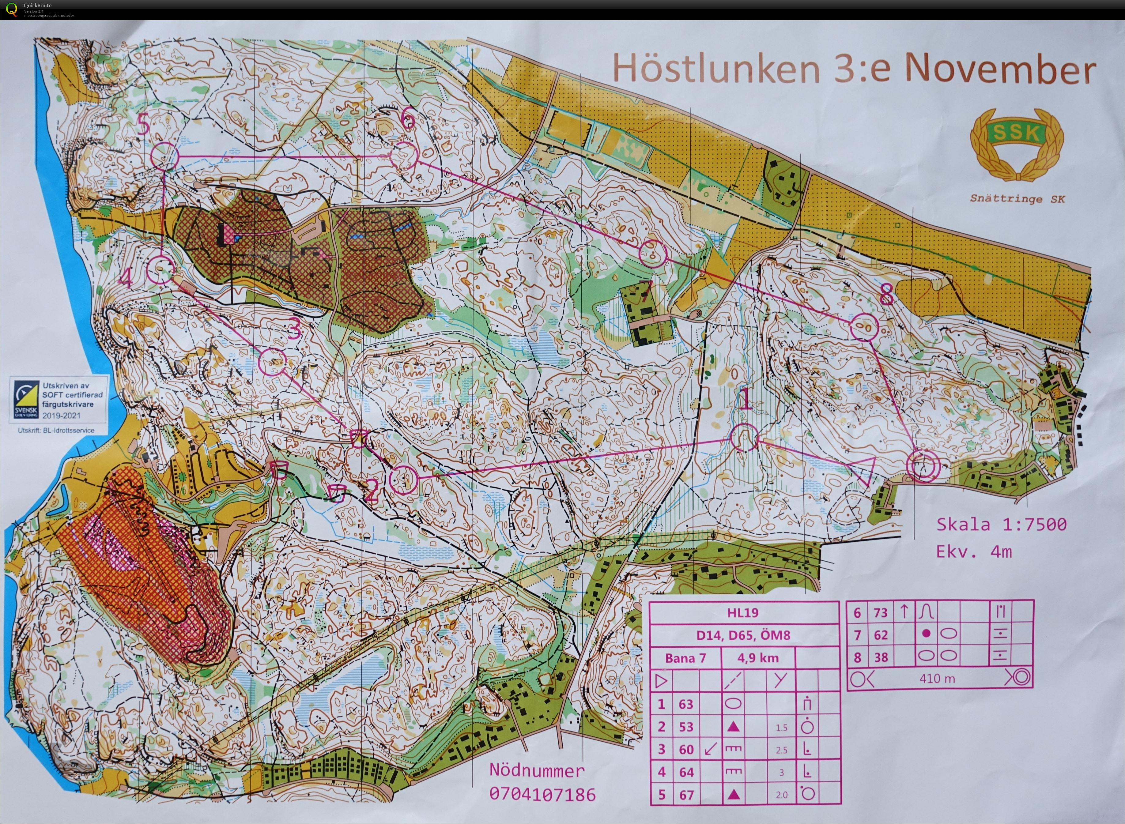 Höstlunken ÖM8 (03/11/2019)
