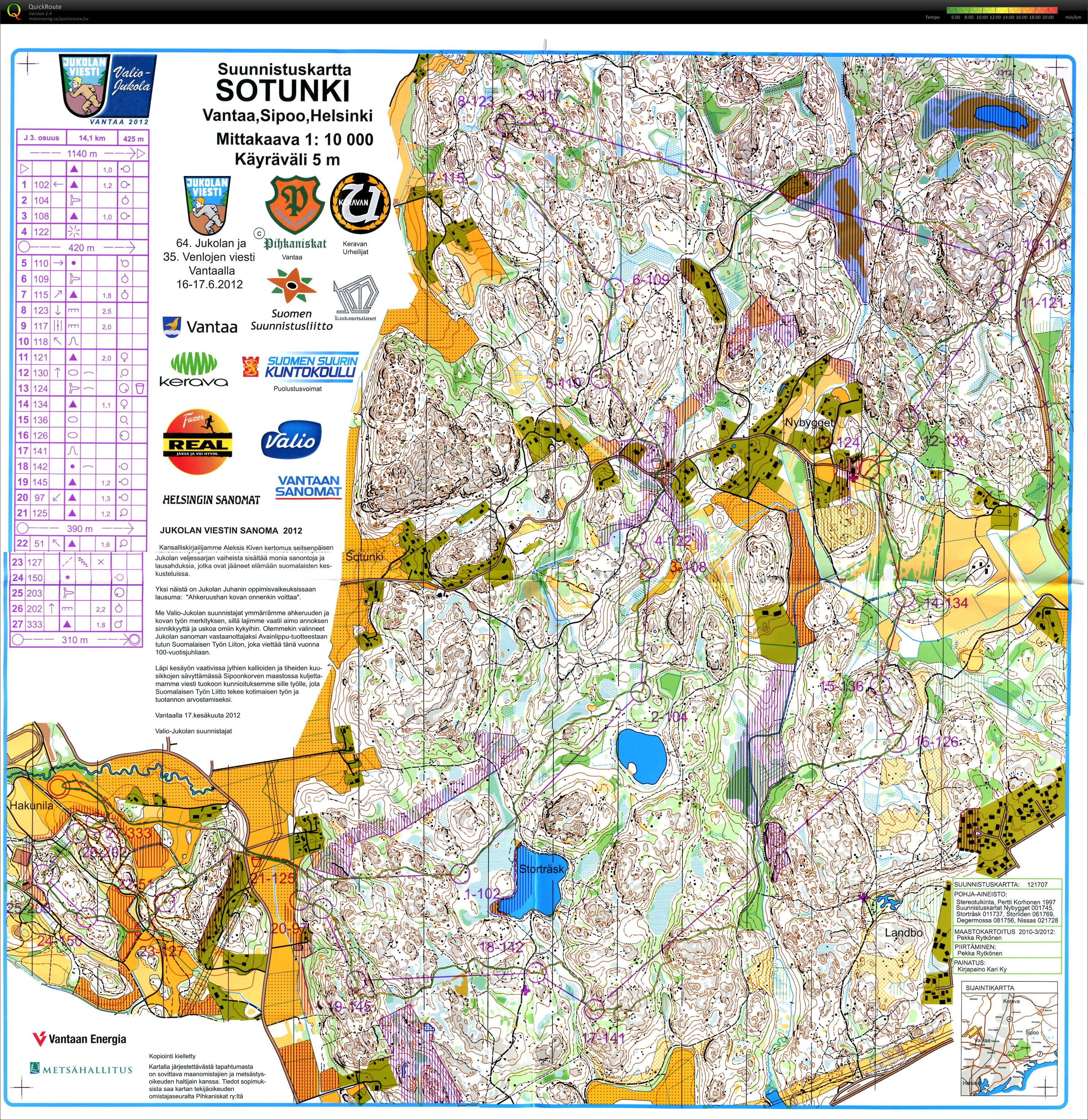 Jukola 2012 (17/06/2012)