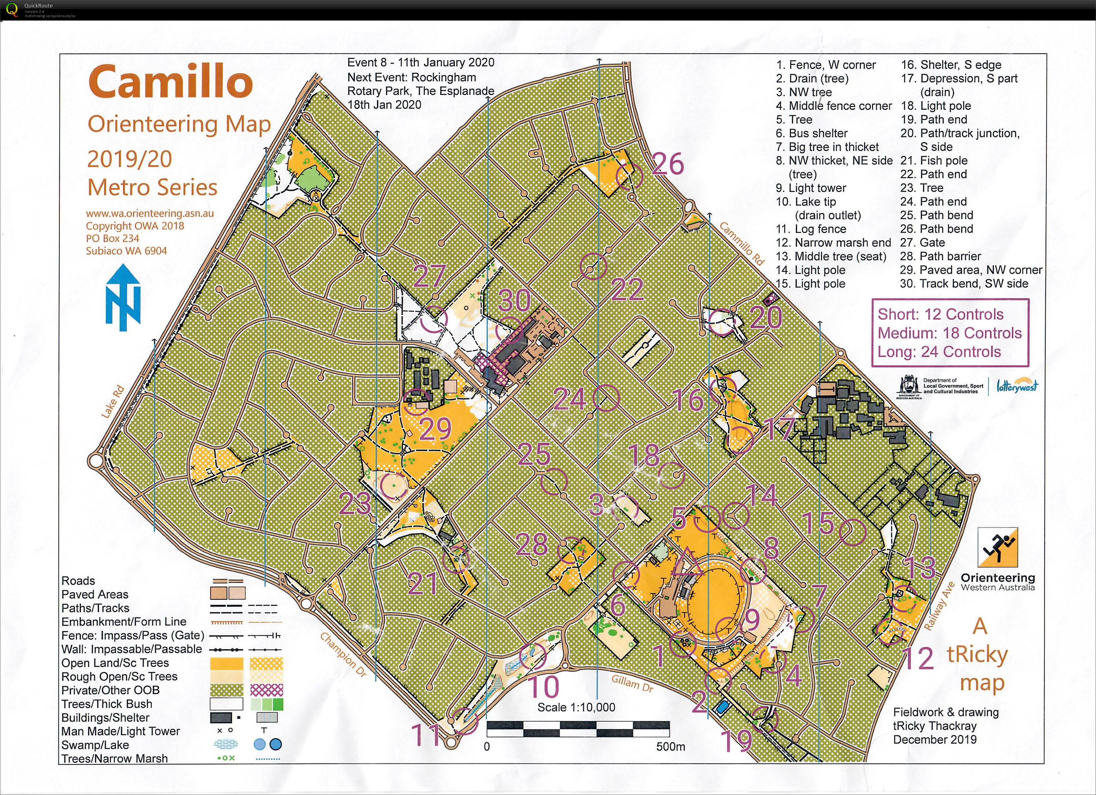 Metro Series Medium course (11/01/2020)
