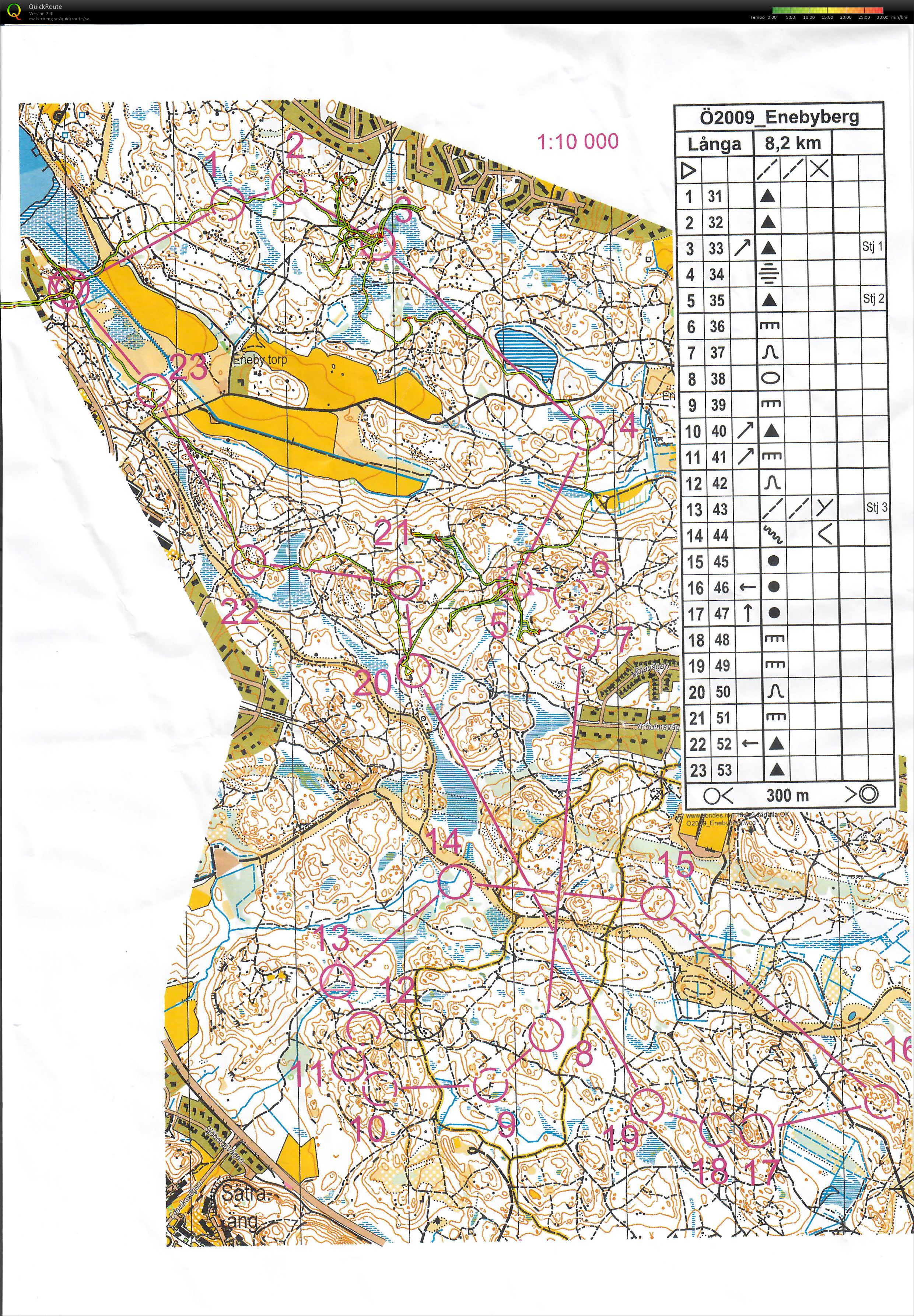 Träning: Teknik Ö2009 Kartminne (12/05/2020)