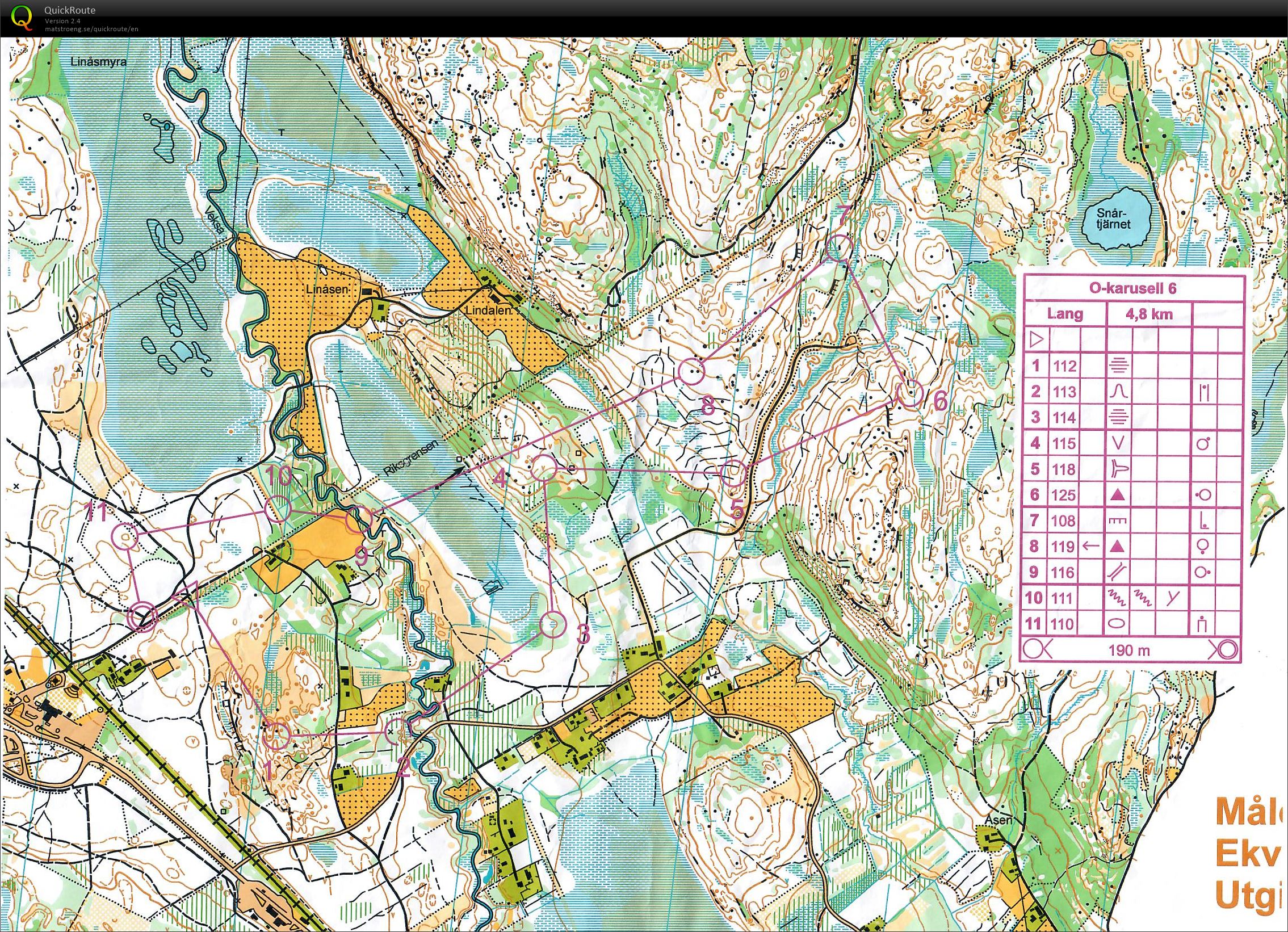 Motionsorientering Morokulien (20/06/2019)