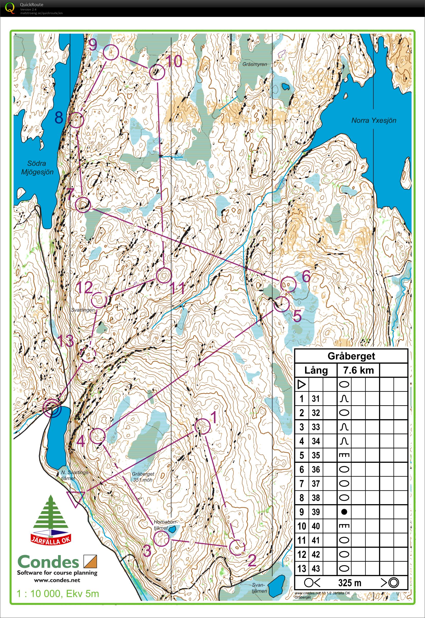 Laserkarta Gråberget (31/07/2020)