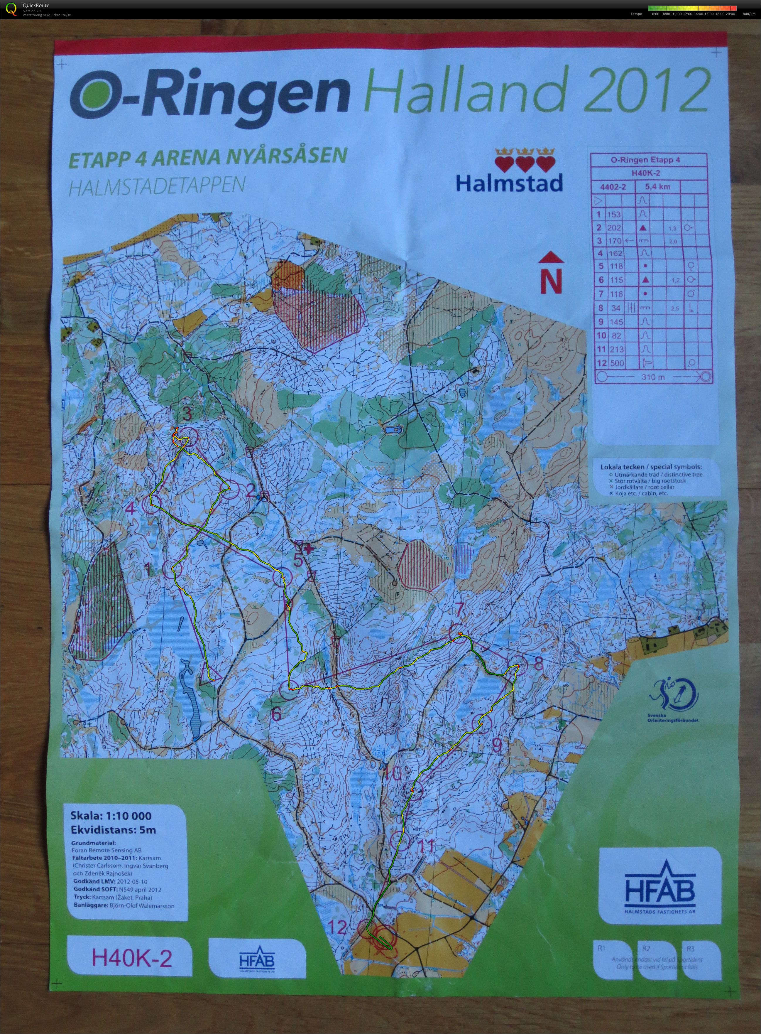 O-ringen Etapp 4 H40K-2 (26/07/2012)