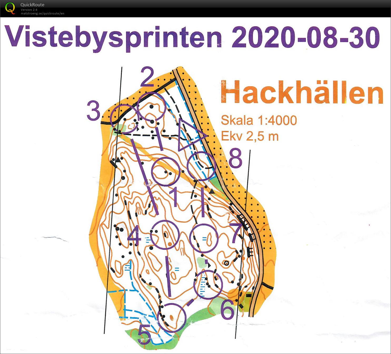 Vistebysprinten Del 1 (2020-08-30)