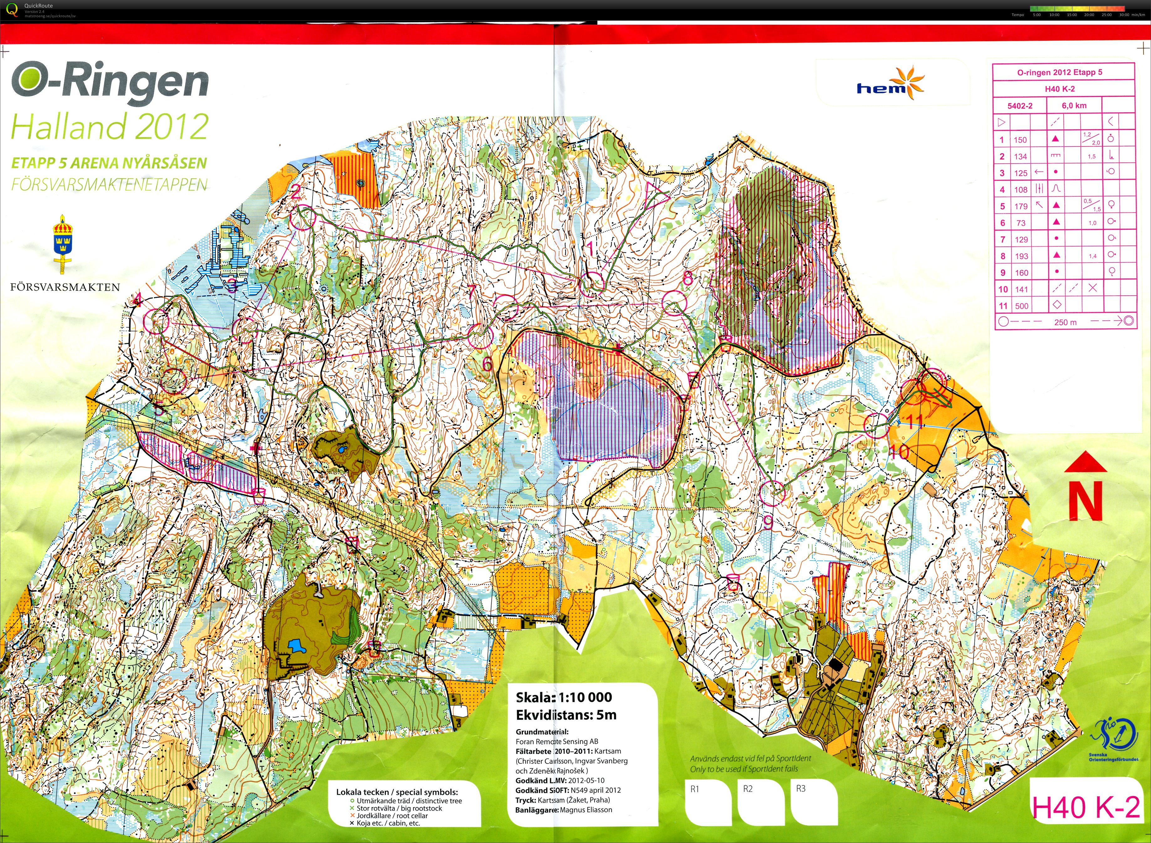 O-ringen Etapp 5 H40K-2 (27/07/2012)