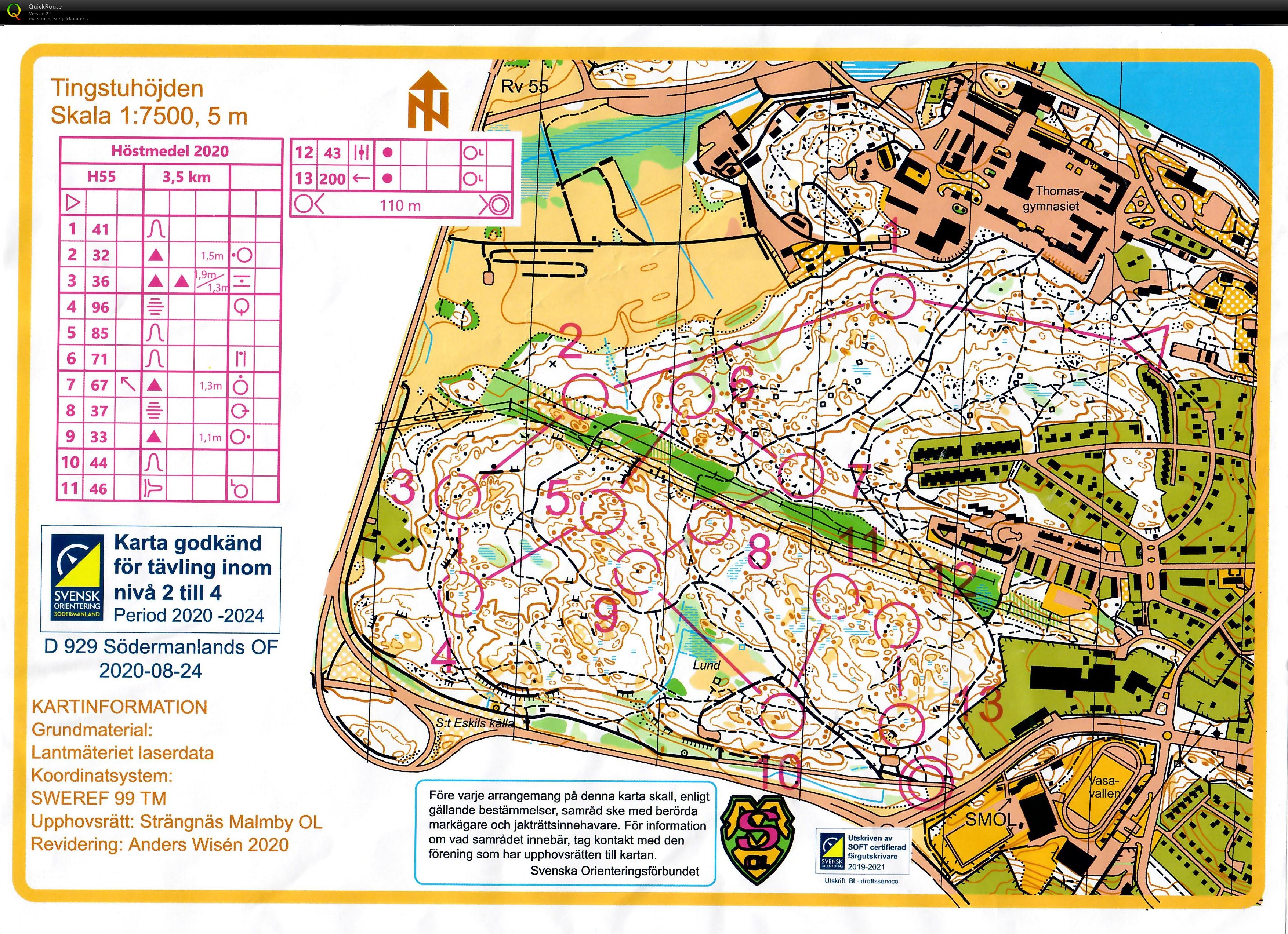 Strängnäs Höstmedel (24/10/2020)