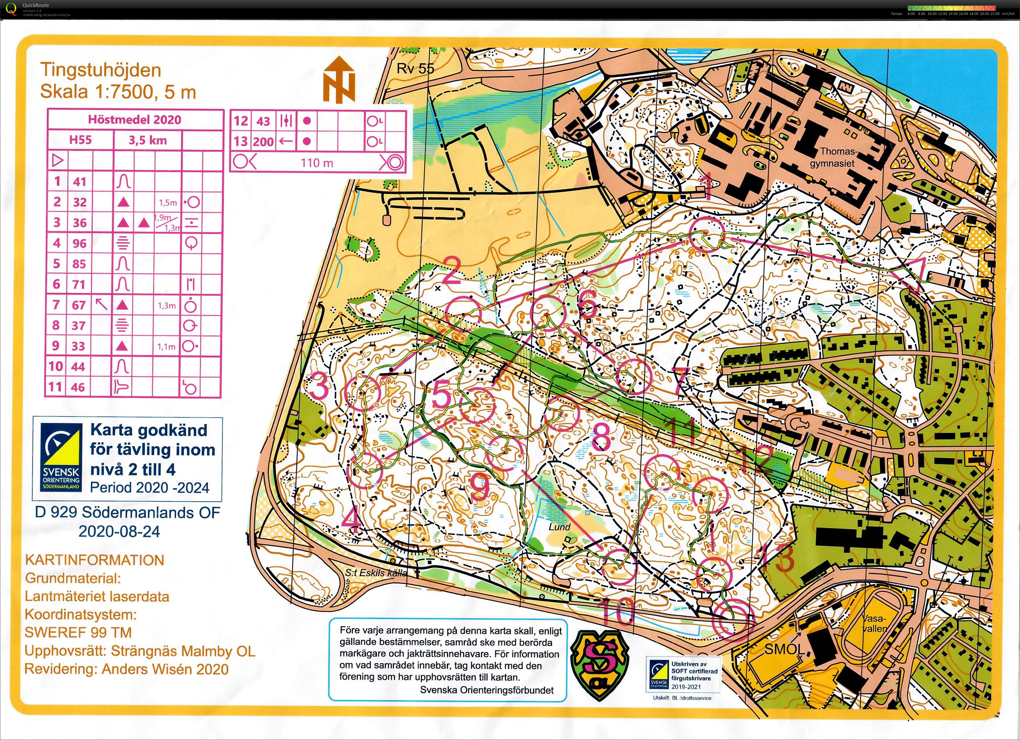 Strängnäs Höstmedel (24/10/2020)