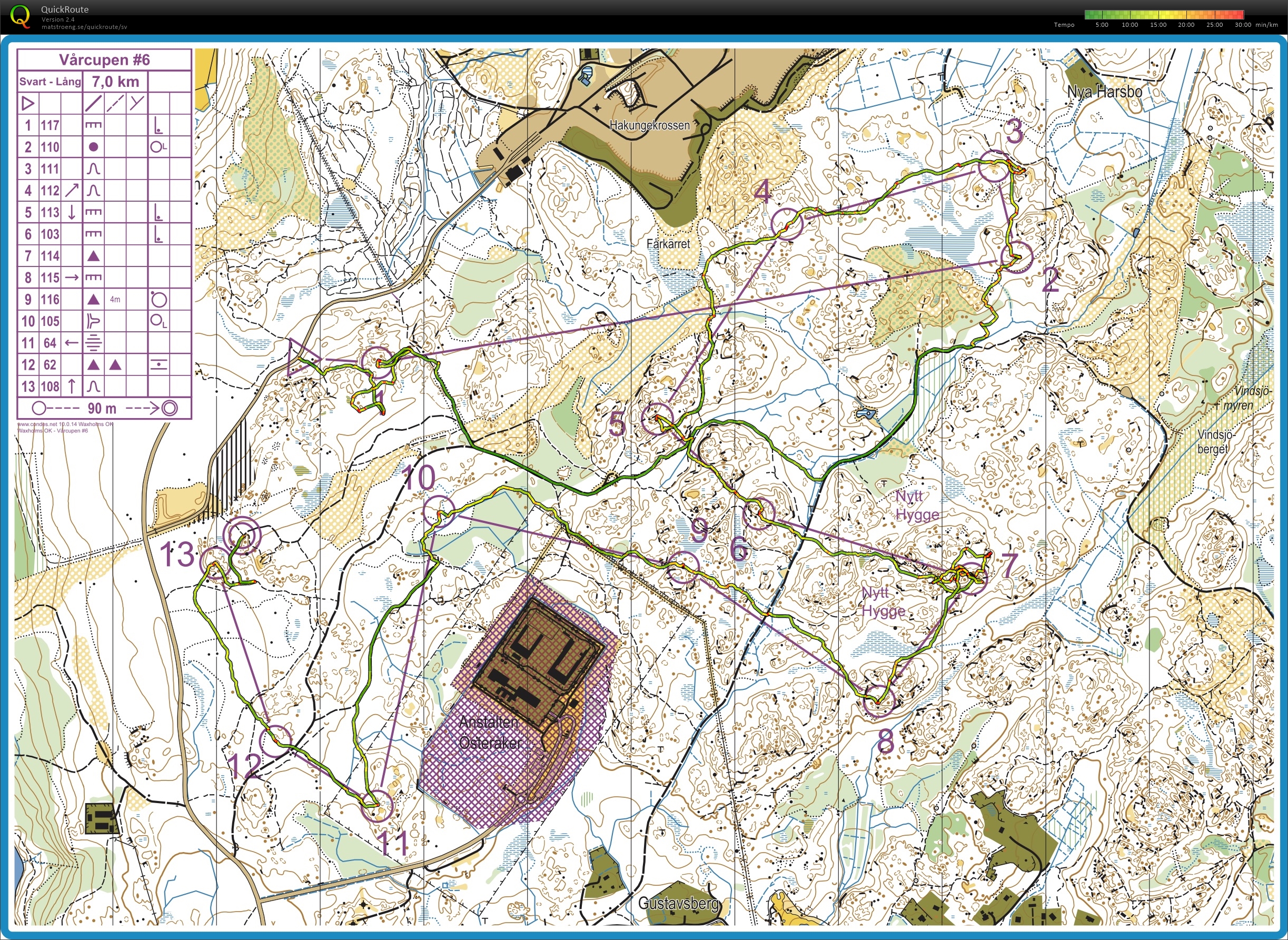Hakunge - Distans (Bana Vårcupen #6 Lång + WU, till start) (31/10/2020)