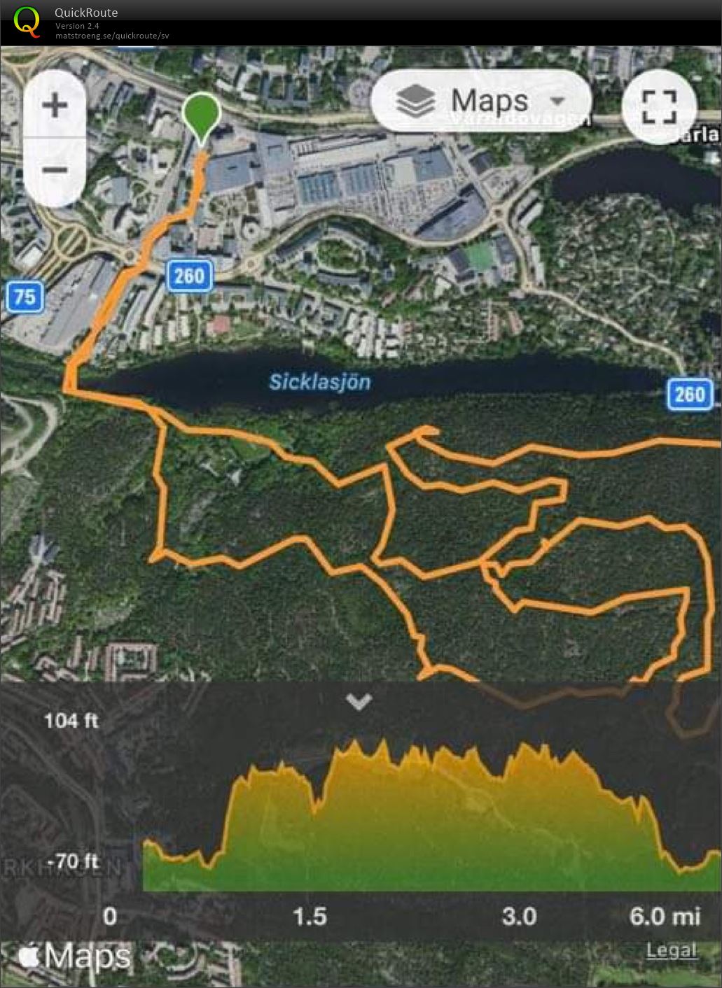 Sickla Reflexbana (04/03/2021)