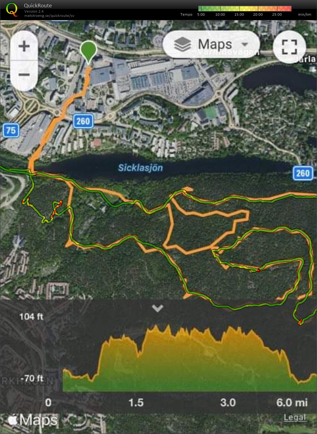 Sickla Reflexbana (04/03/2021)