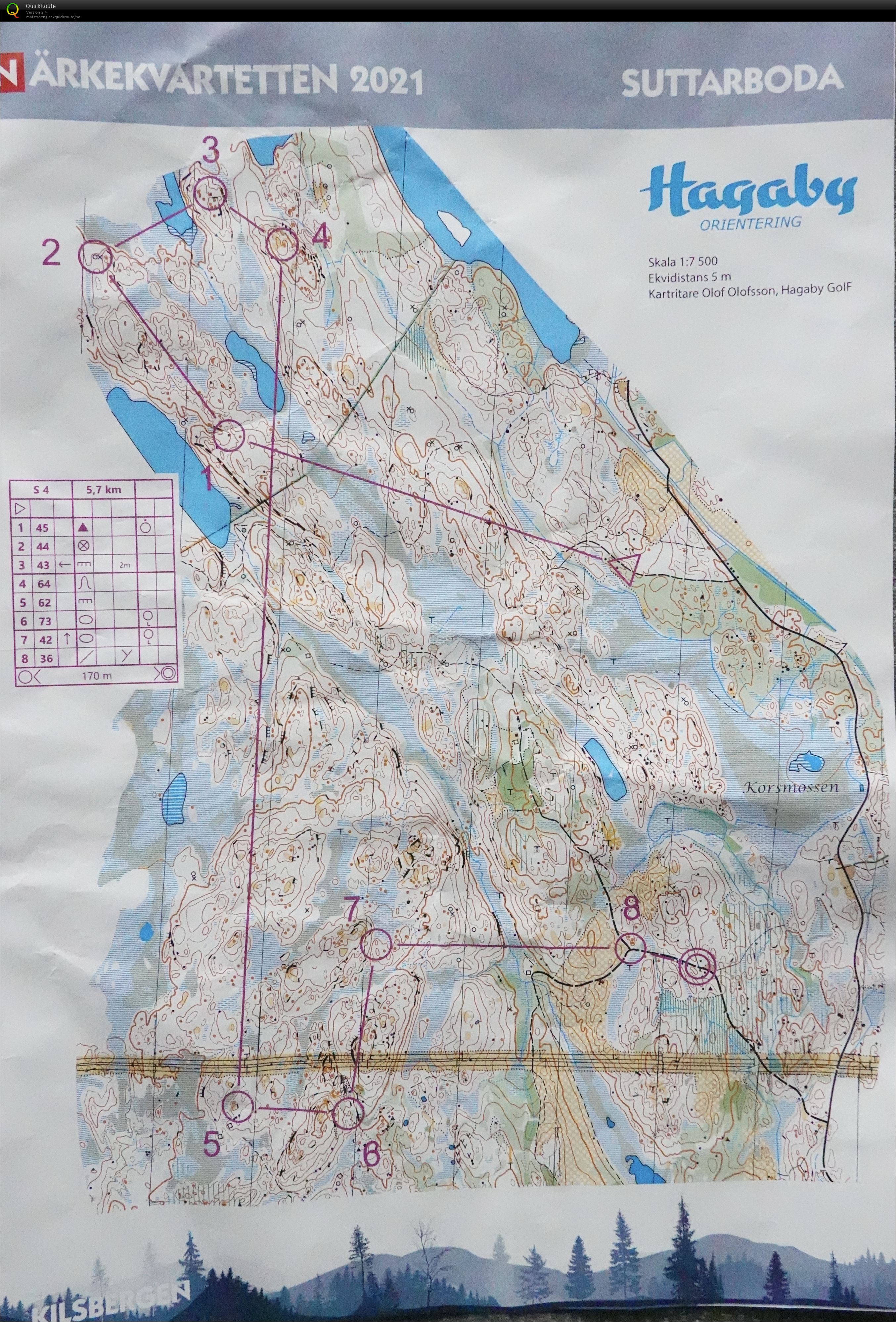Närkekvartetten Light - Område 2, Svår 4 (13/05/2021)