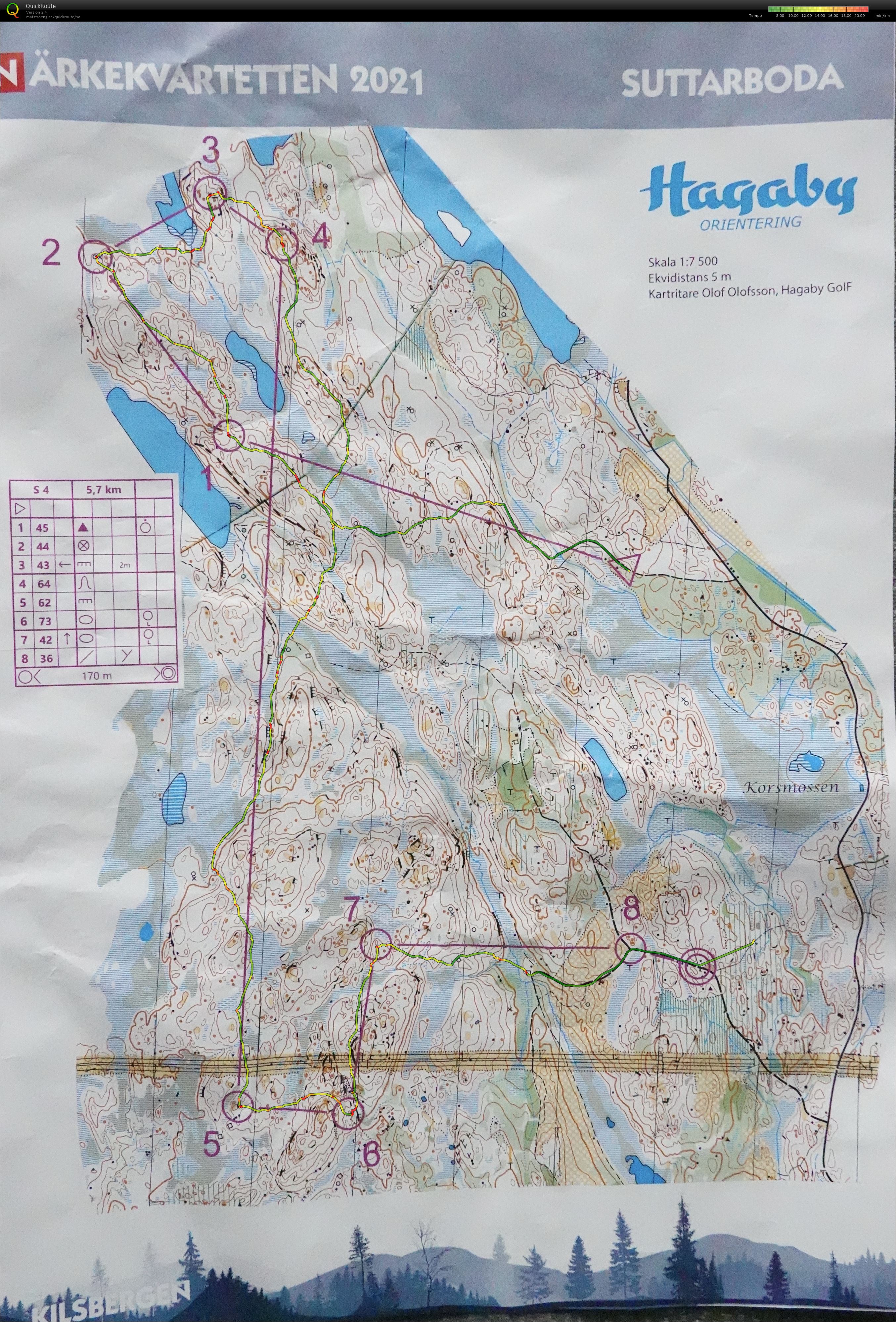 Närkekvartetten Light - Område 2, Svår 4 (13/05/2021)
