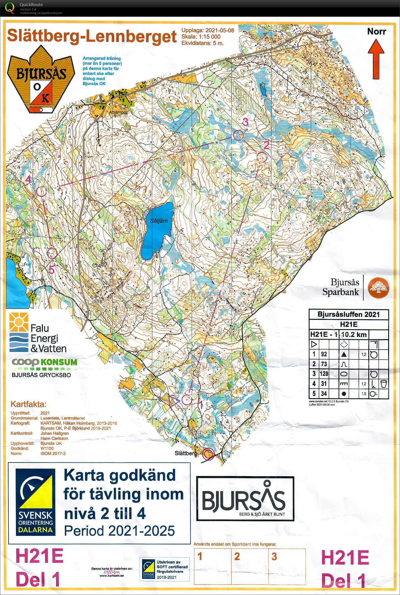 Bjursåsluffen Del 1 (13/05/2021)