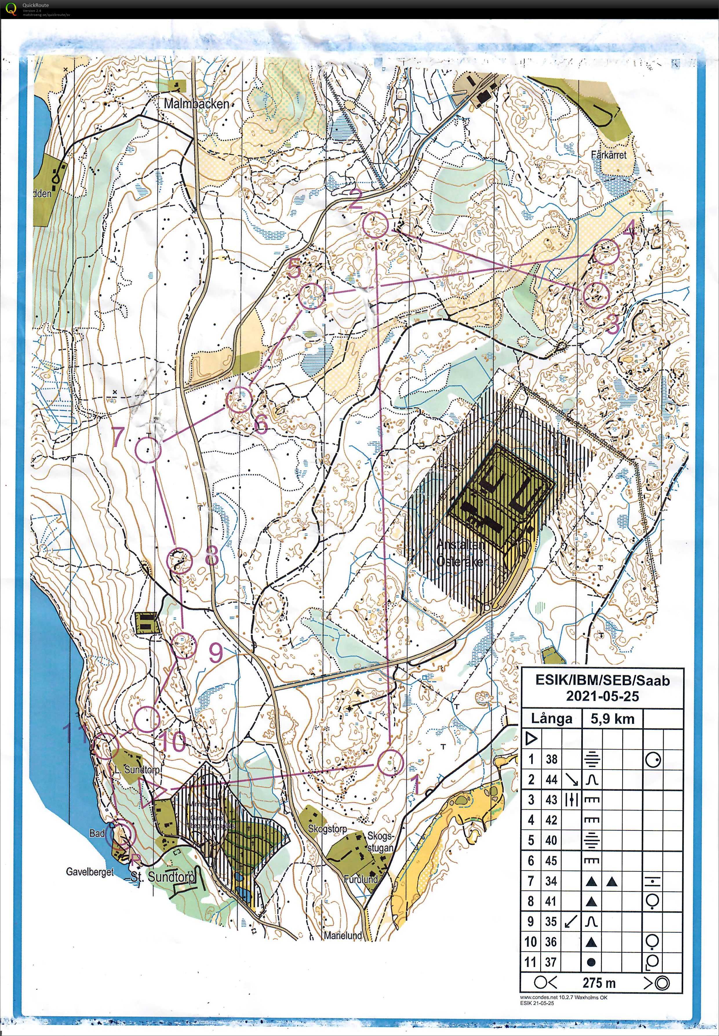 ESIK-träning Lång bana (25/05/2021)