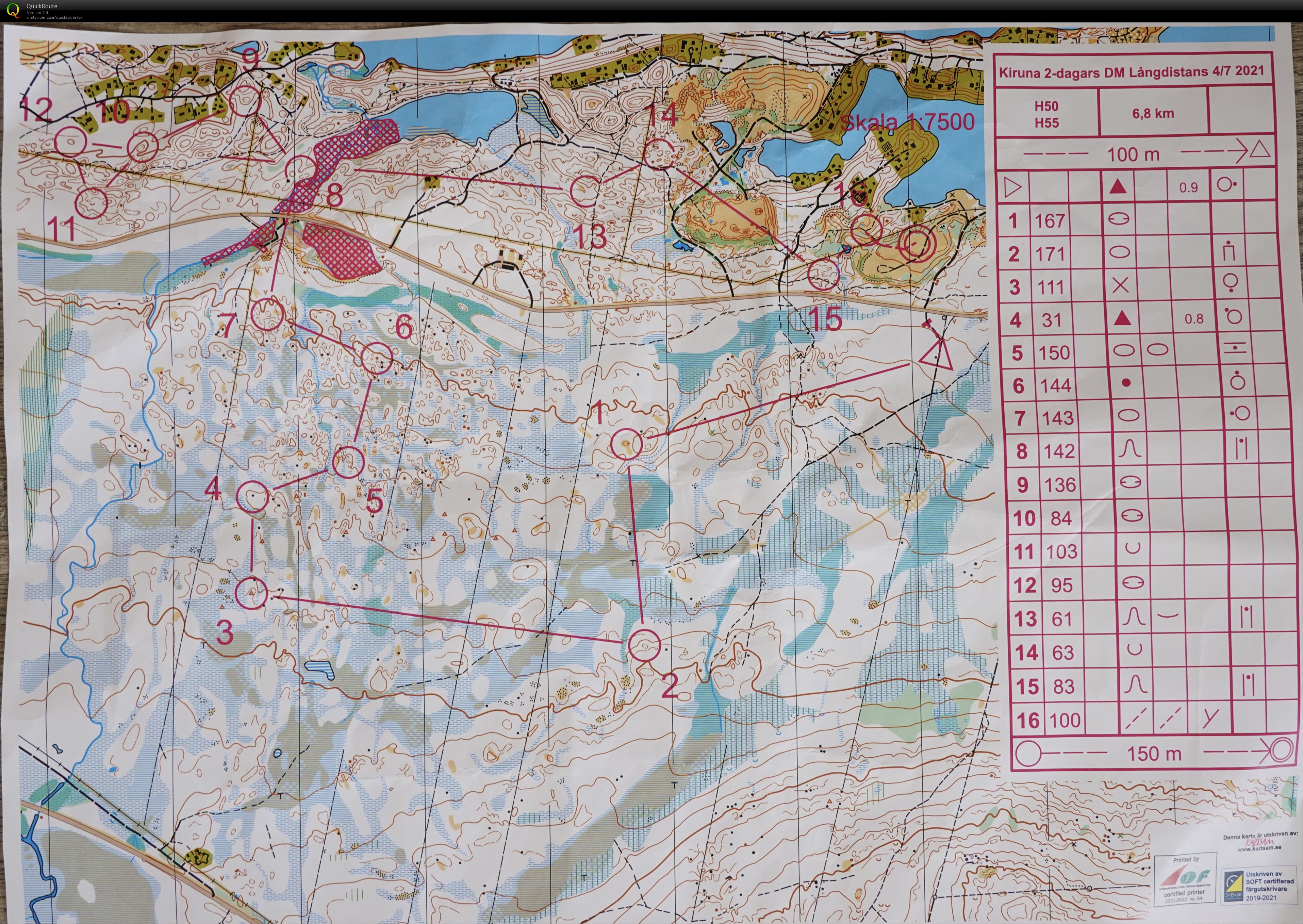 Kiruna 2-dagars E2 H55 (04/07/2021)