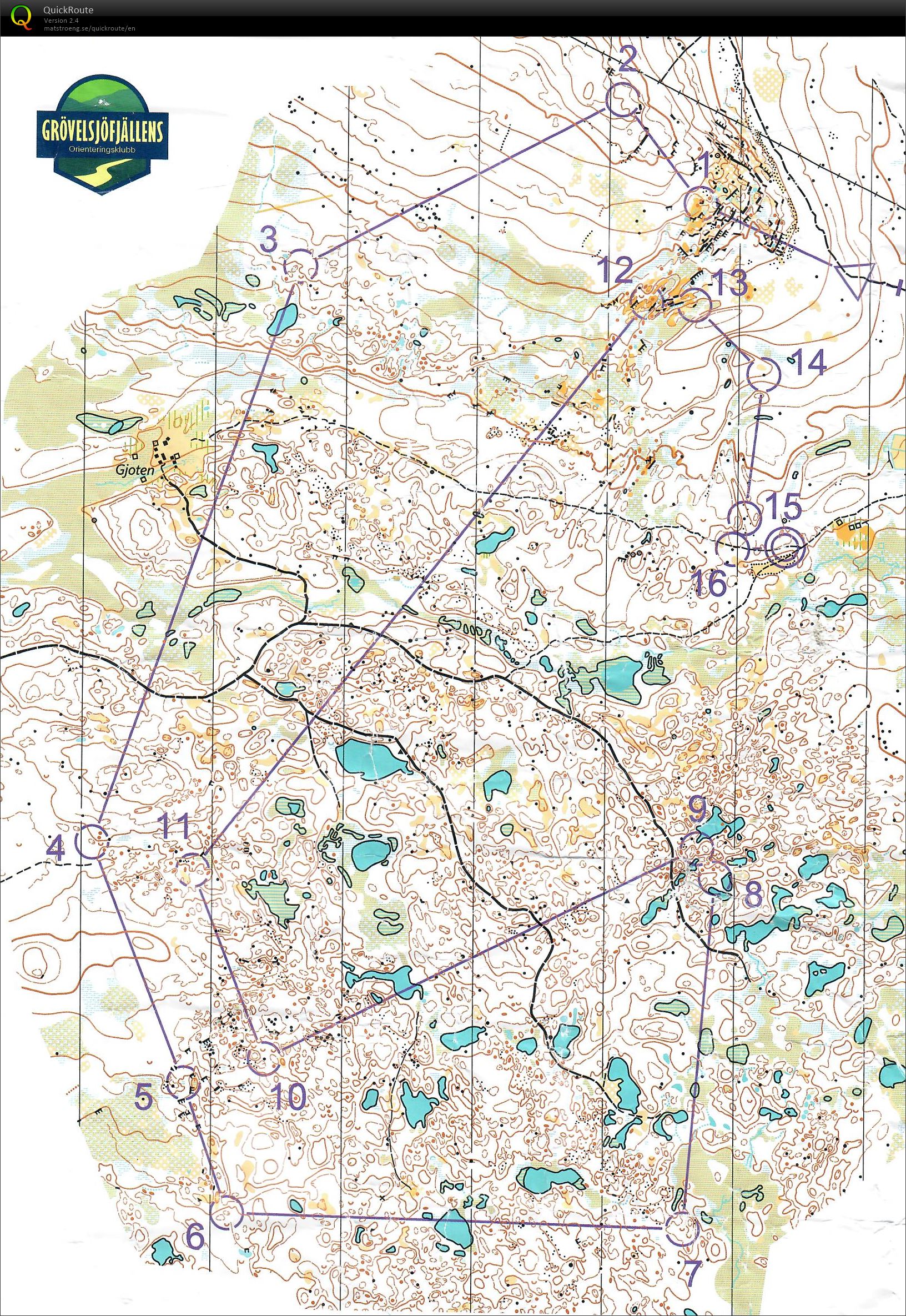 Grövelsjöorienteringen E2 (08/08/2021)