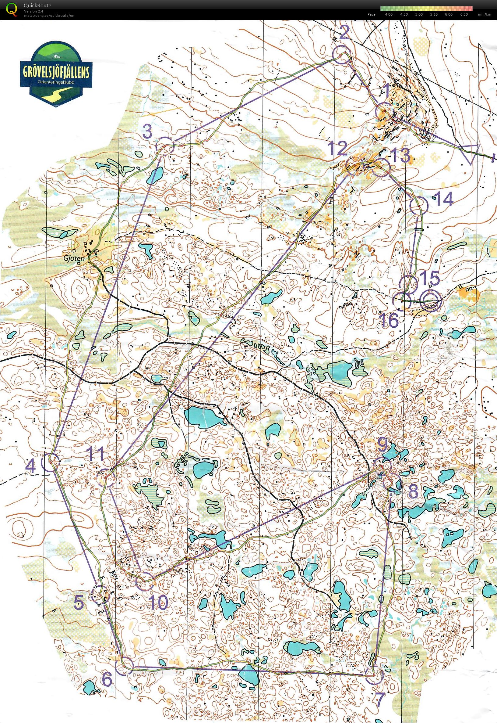 Grövelsjöorienteringen E2 (08/08/2021)