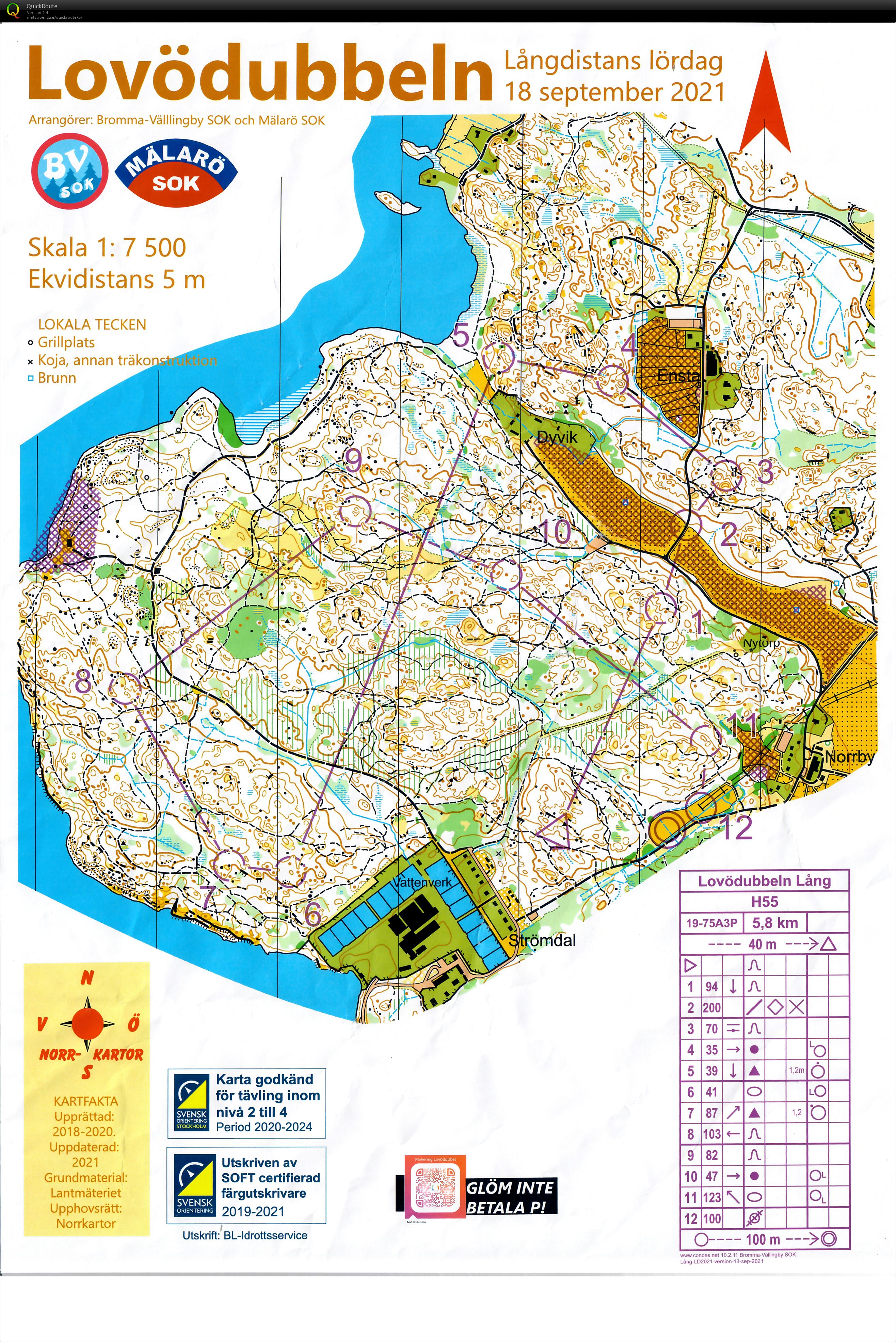 Lovödubbeln Lång H55 (18/09/2021)
