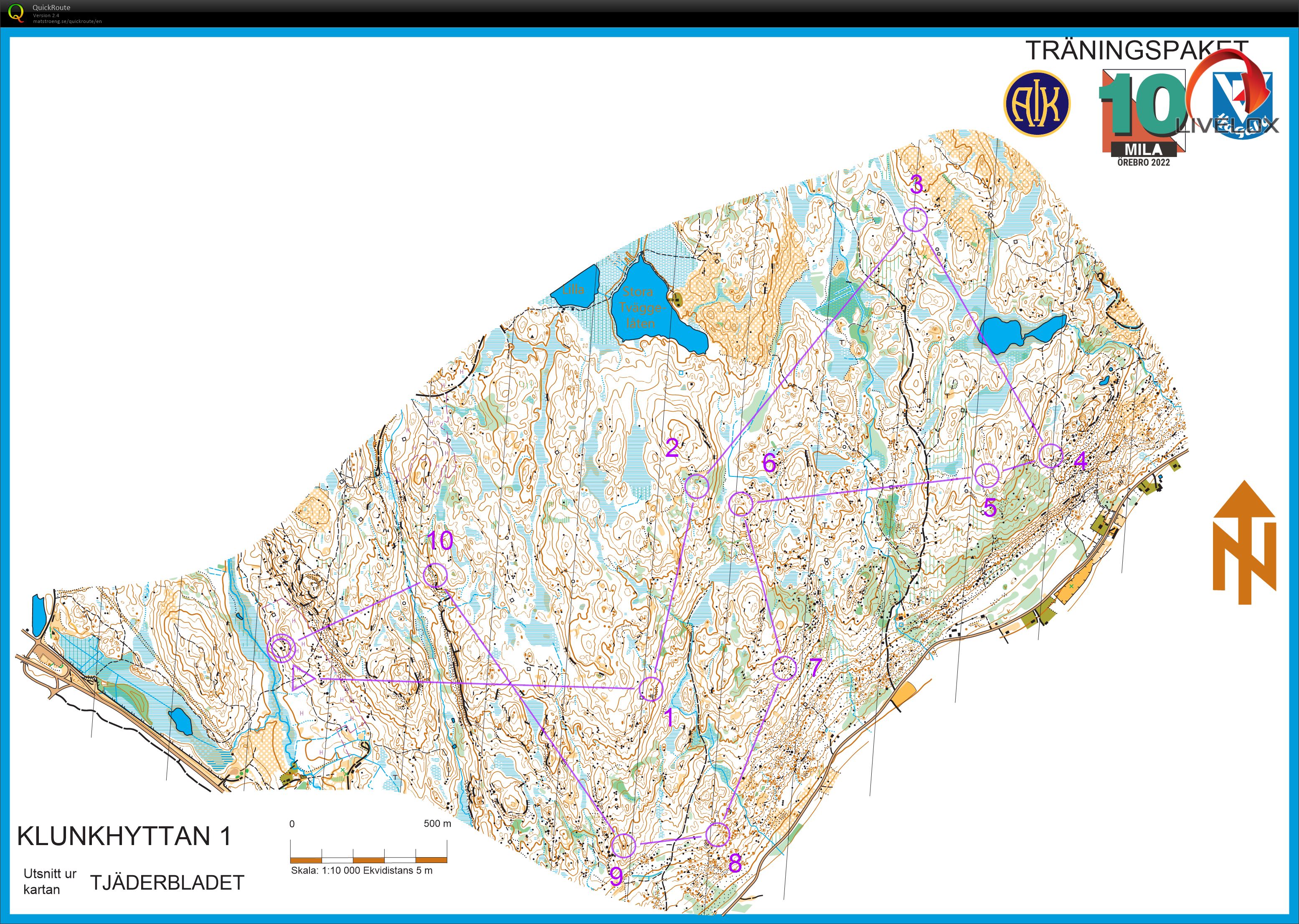 Tiomilaläger #1 Klunkhyttan (2021-12-04)