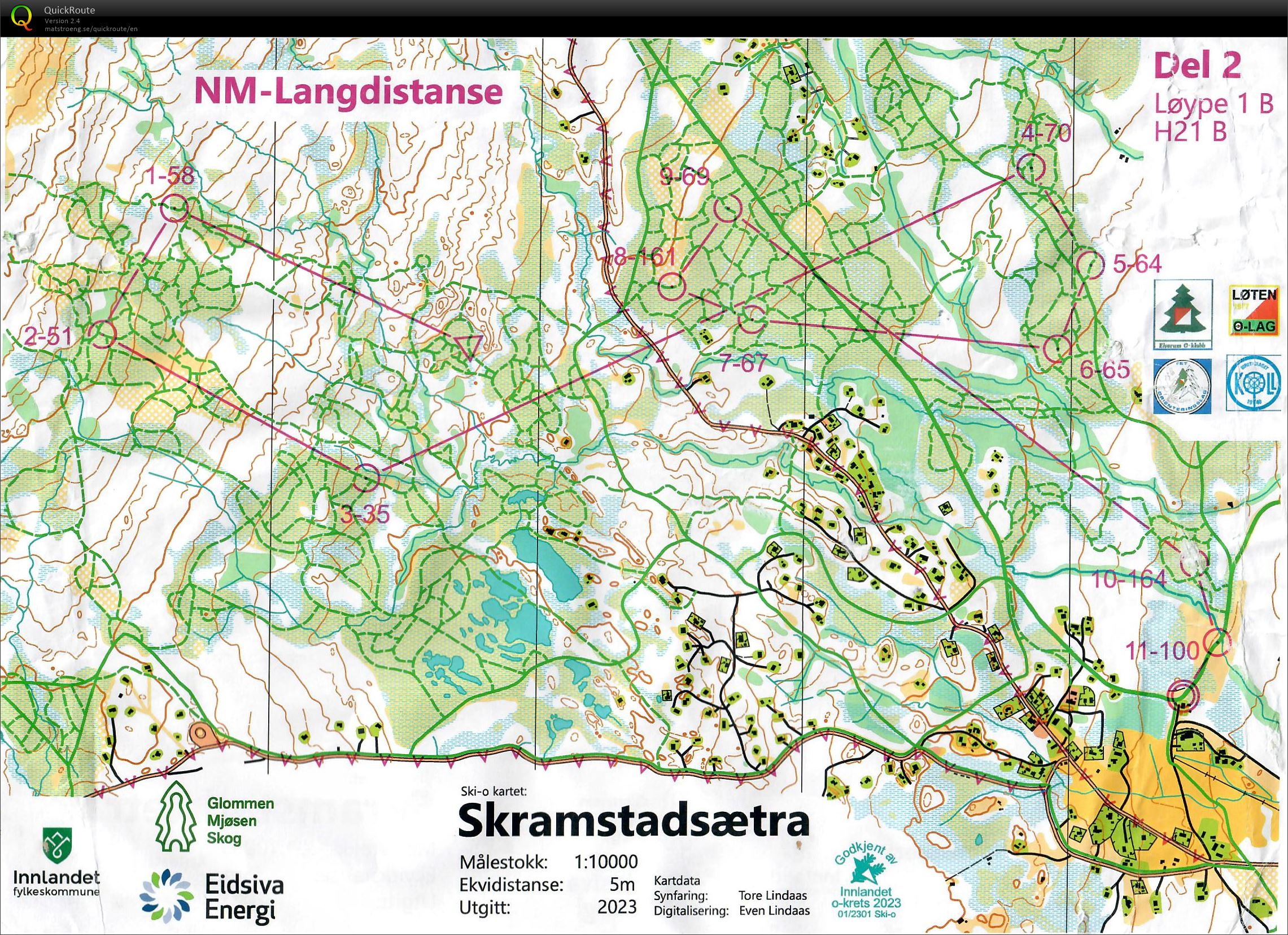 NM Lang ski-o del 2 (21/01/2023)