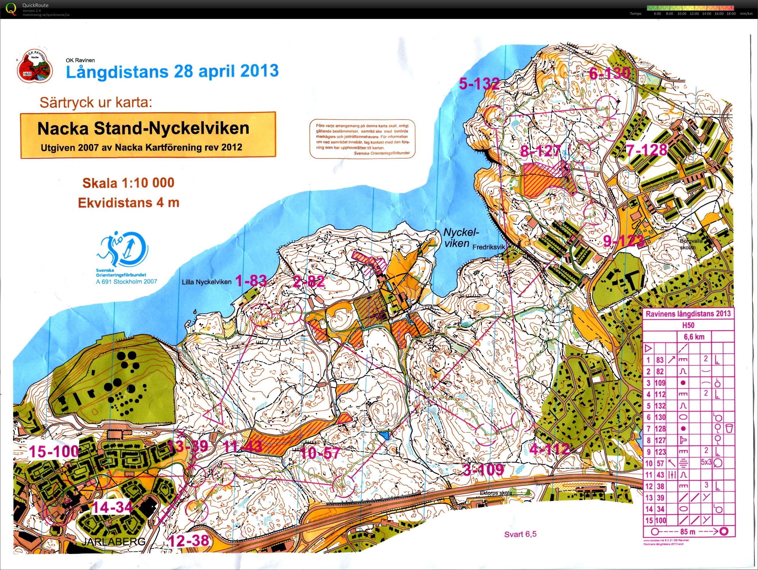 Häringedubbeln Långdistans, H50 (28/04/2013)