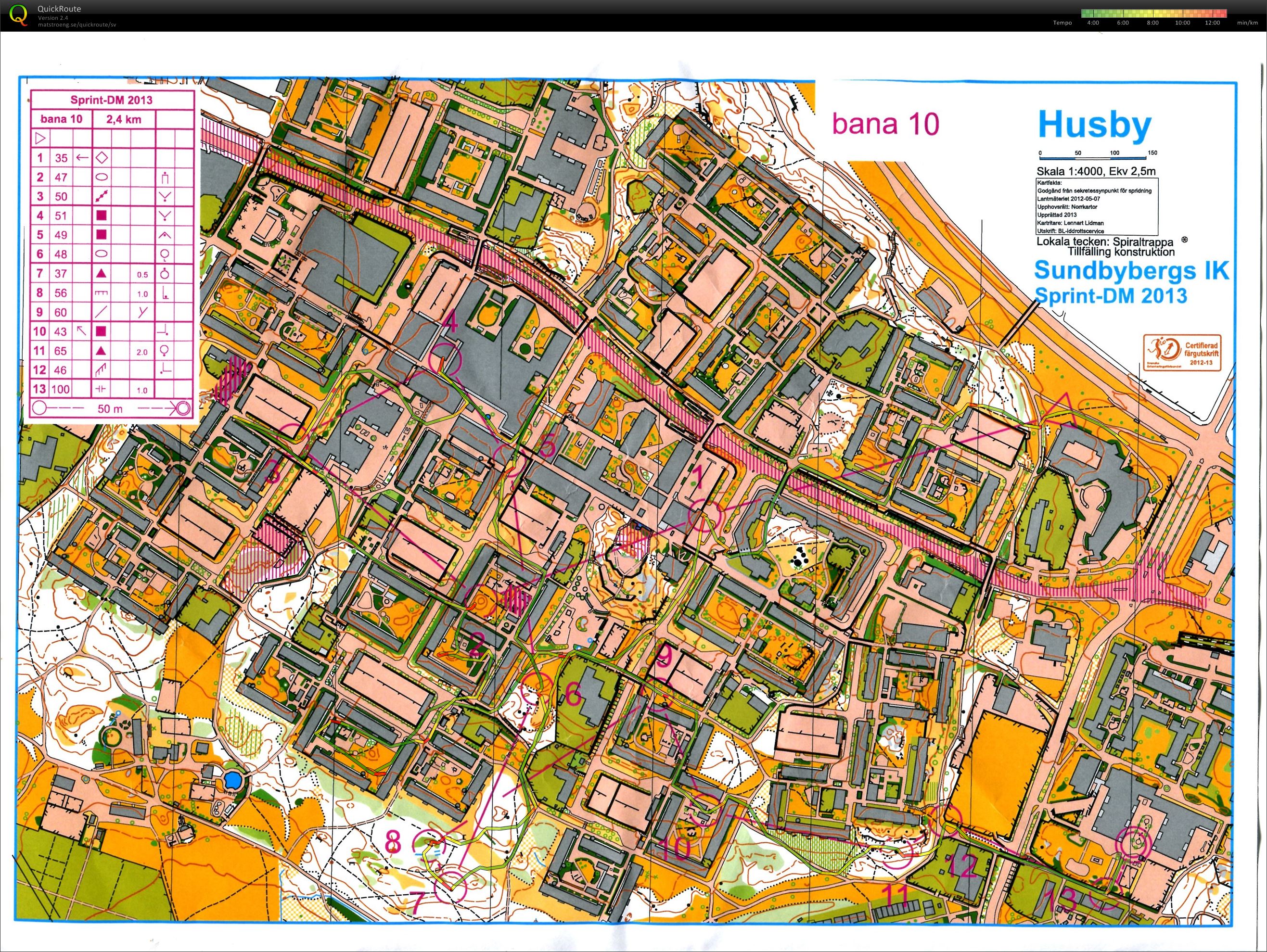 DM Sprint Stockholm H50 (2013-05-07)