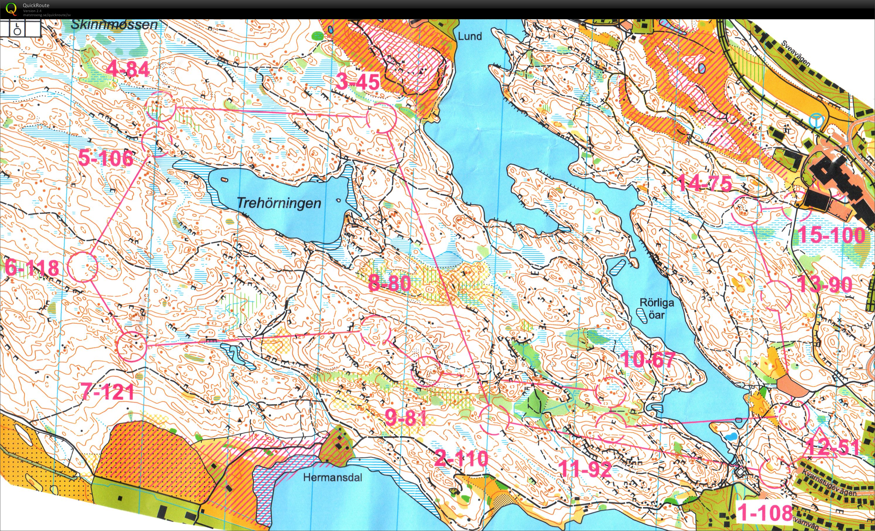 Trekvällars etapp 1 (01/07/2013)