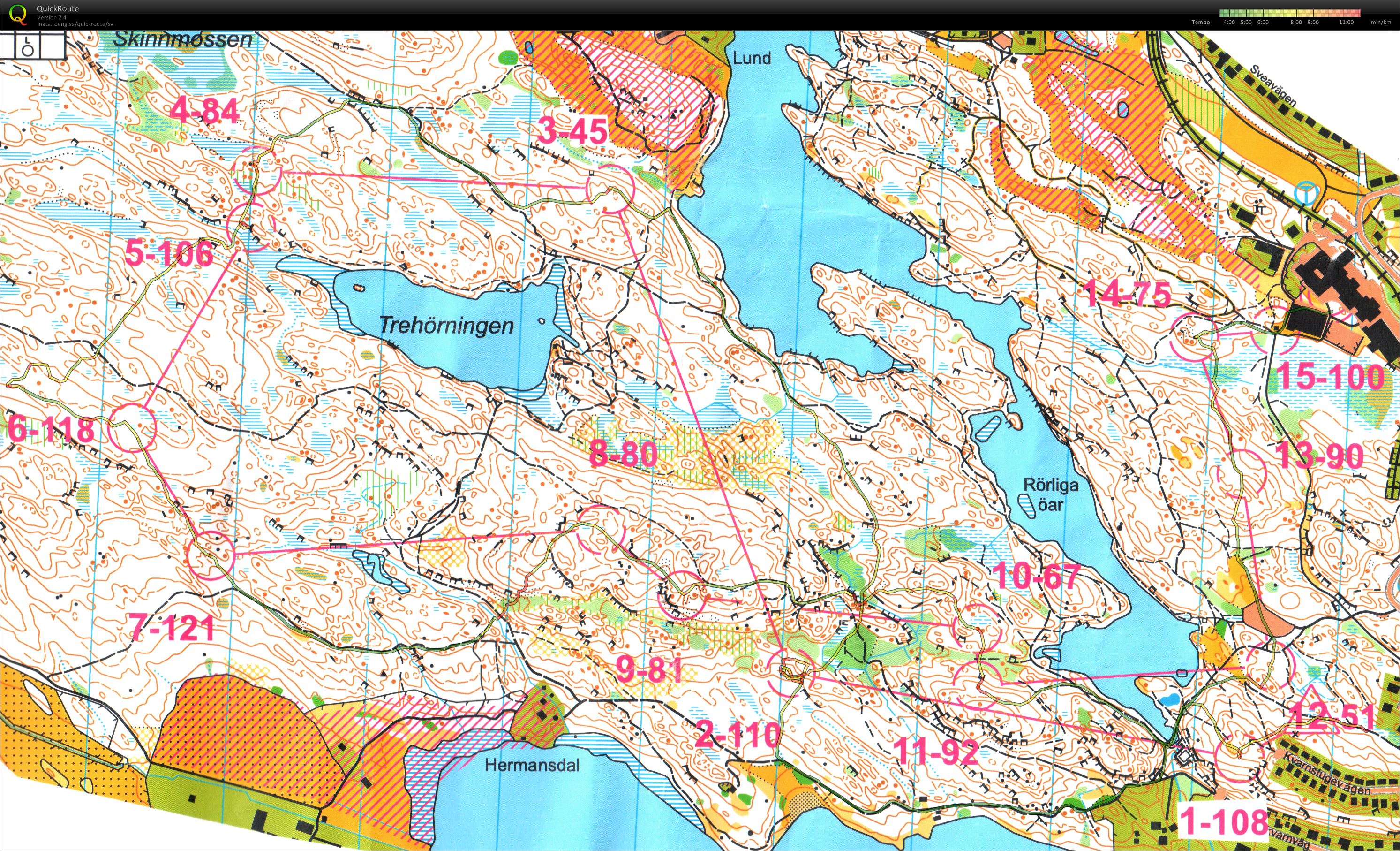 Trekvällars etapp 1 (01/07/2013)