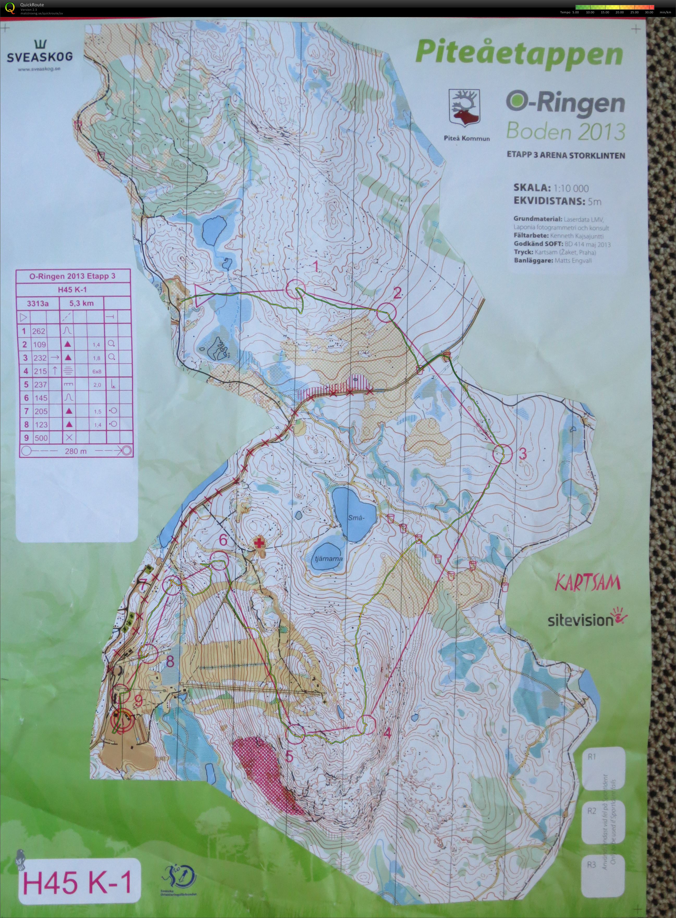 O-ringen Boden H45K Etapp 3 (24/07/2013)