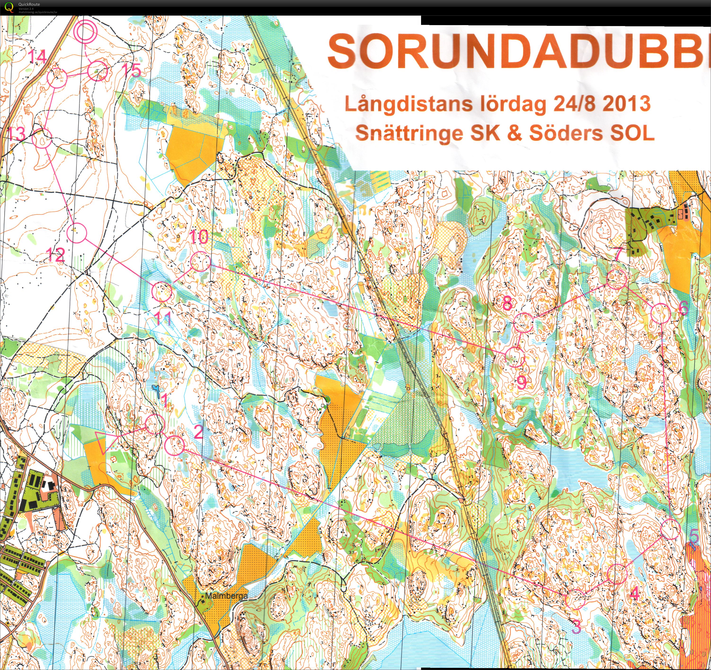 Sorundadubbeln lång (25/08/2013)