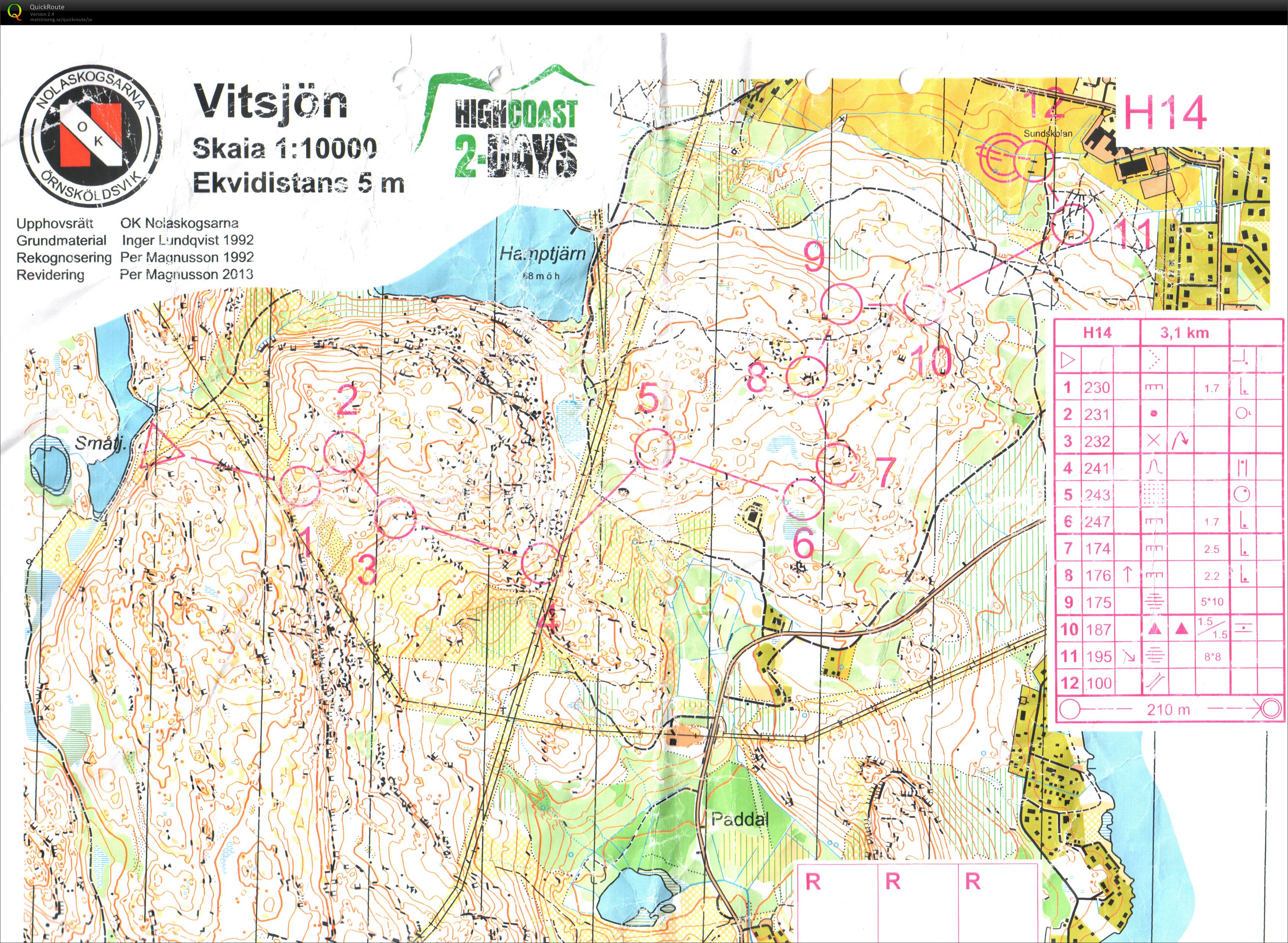 High Coast 2-days E1 (16/07/2013)