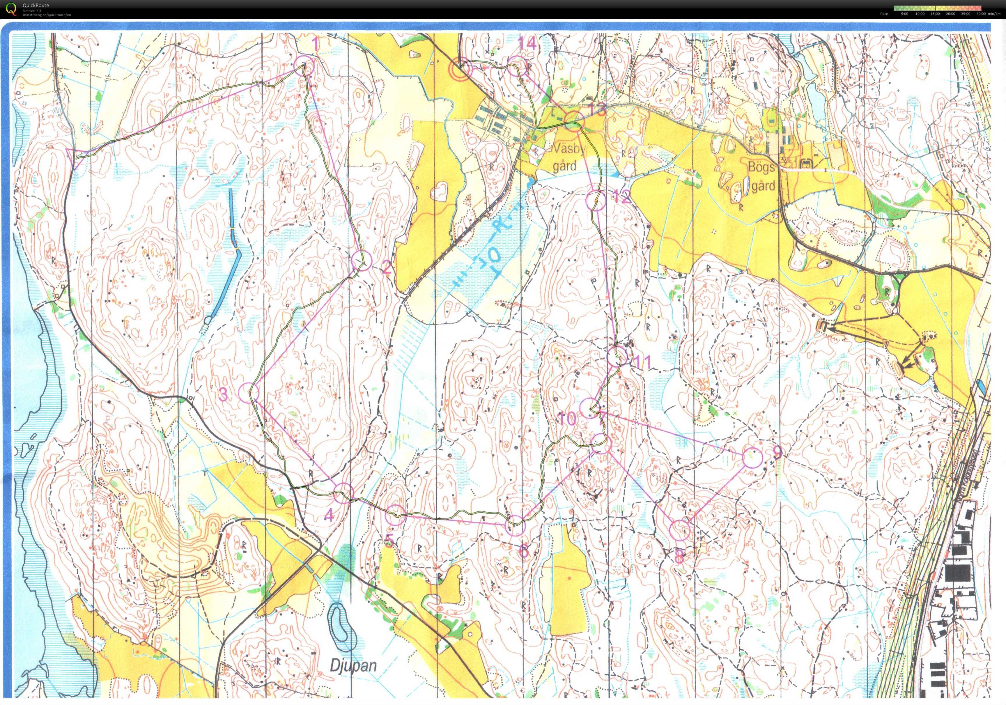 Träning Järvafältet (20/12/2013)